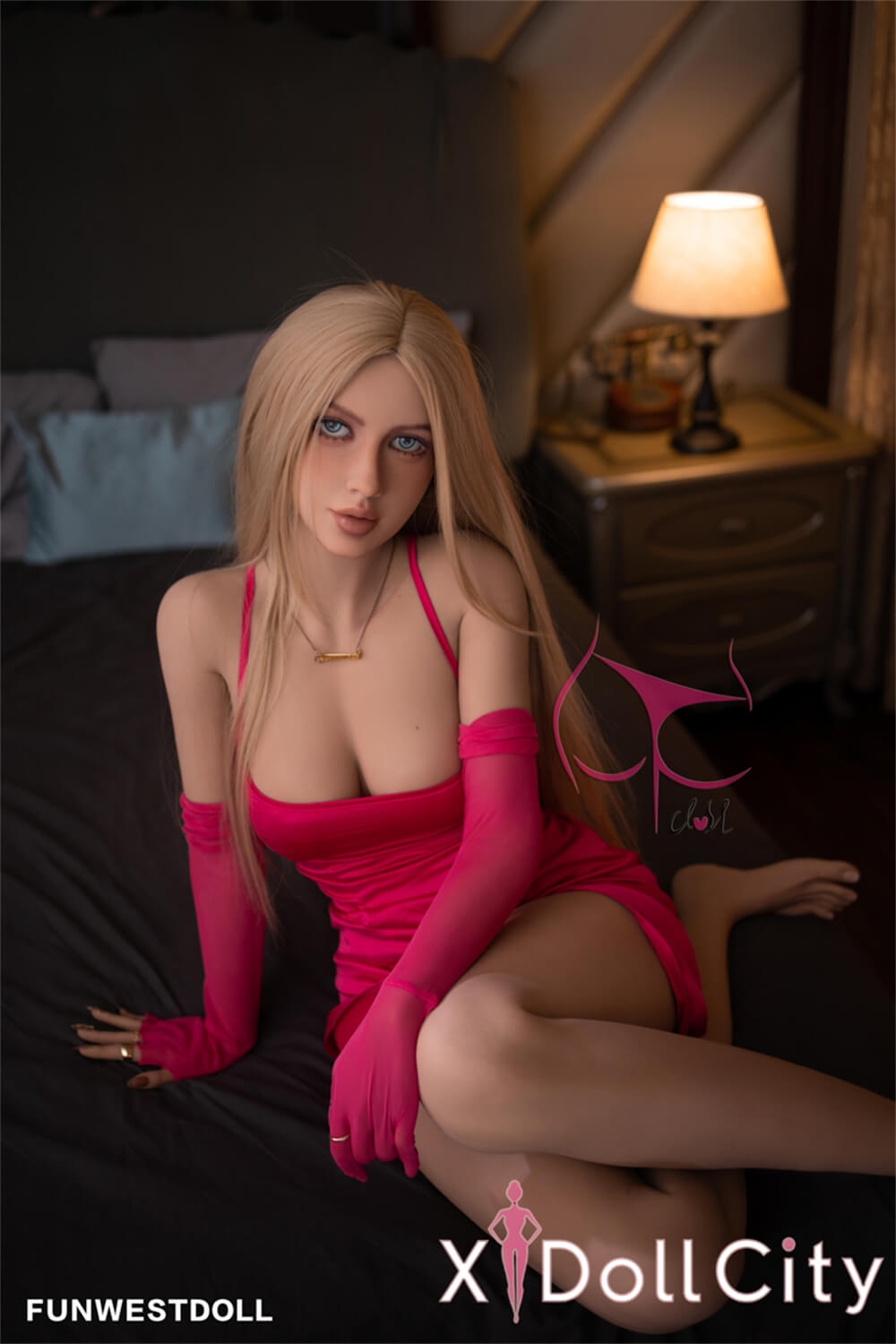 FunWest Doll Adele #023 165cm Cカップ Natural肌 魅惑 等身大 青い瞳の魅惑 ラブドール