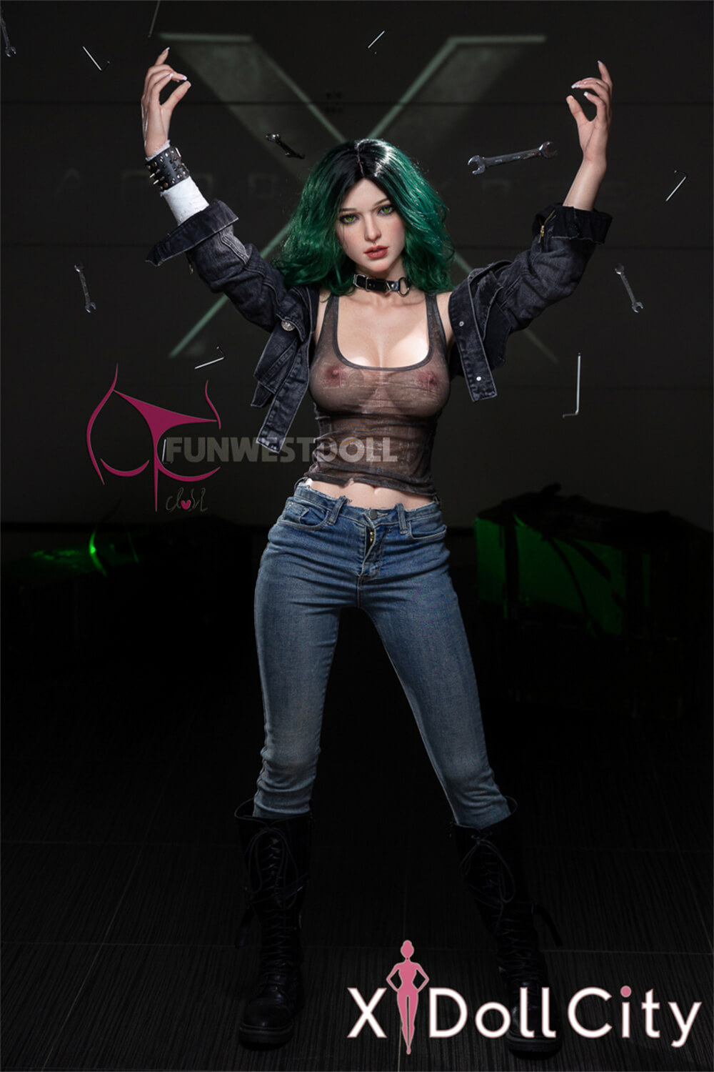 FunWest Doll Alexa #045S 157cm Dカップ White肌 フルシリコン「The Gifted」ポラリス風 コスプレ系 ラブドール