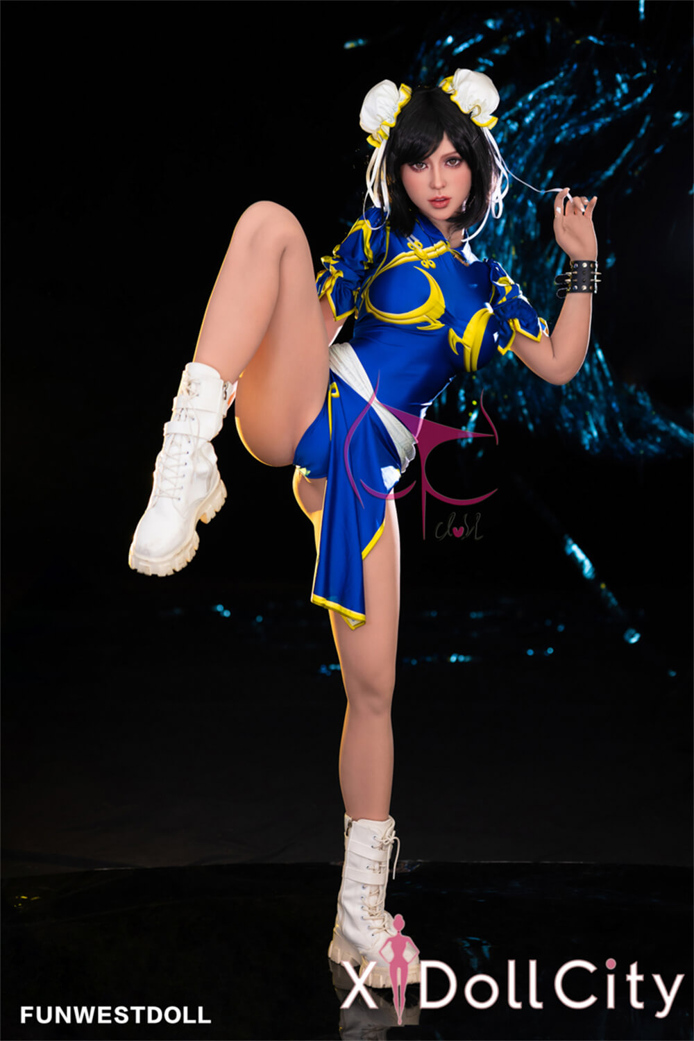 FunWest Doll Lucy #032 155cm Fカップ Nature肌 「ストリートファイター」チュンリー コスプレ系 中華娘 美人 巨乳 リアルドール