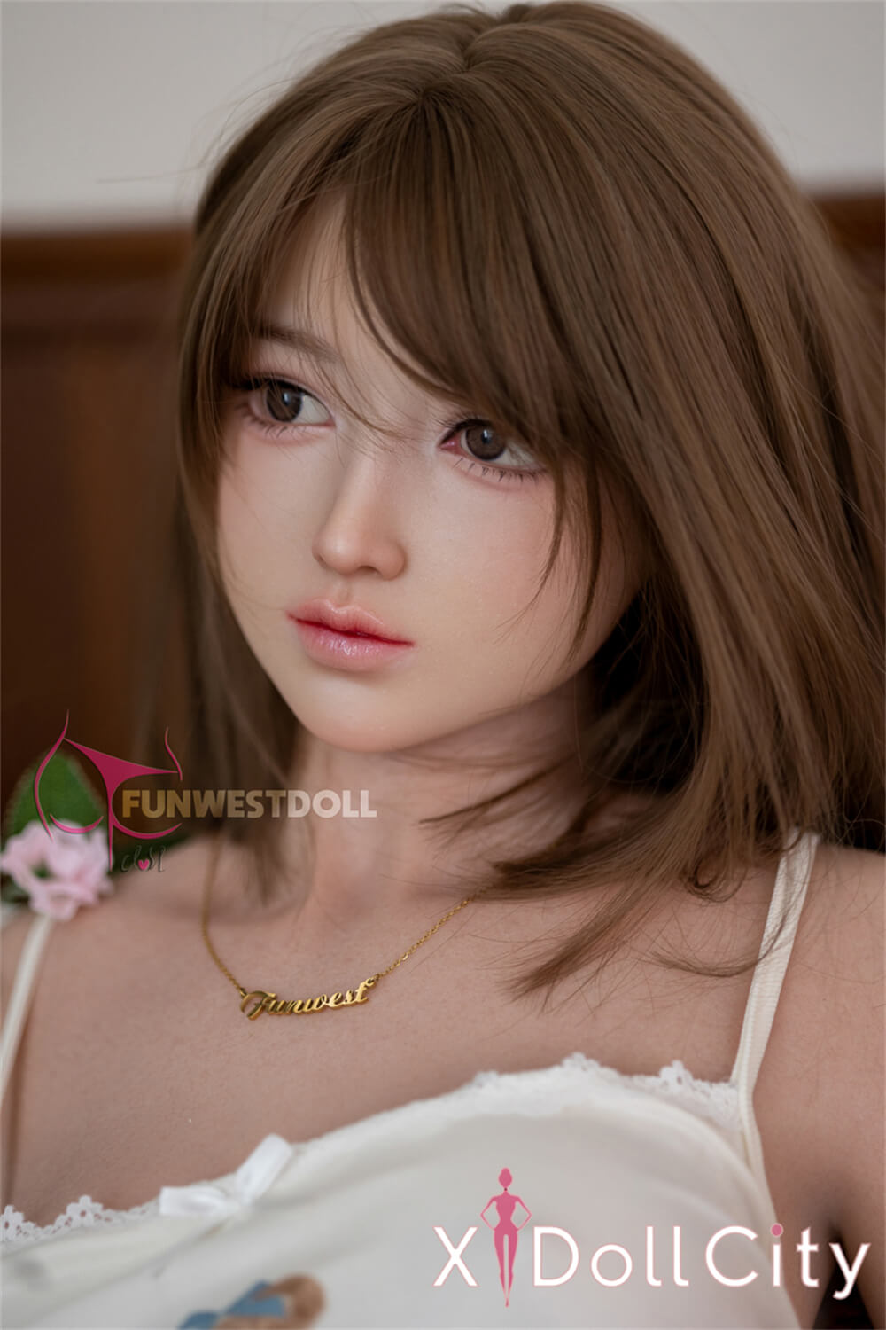 FunWest Doll Amy #041S 159cm Aカップ White肌 フルシリコン リアル彼女 貧乳 ラブドール