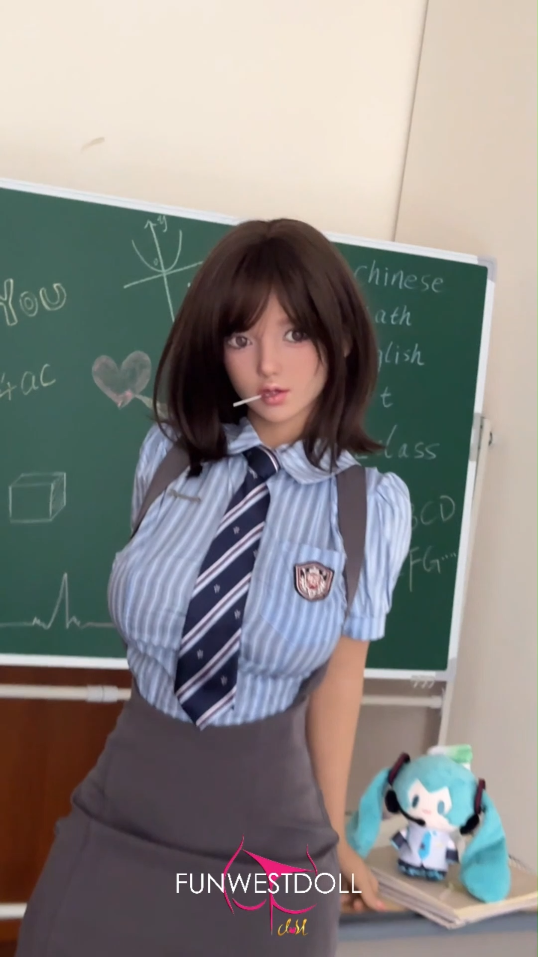 FunWest Doll Nika 155cm Fカップ #053 Natural肌 楚々 巨乳 美人 ラブドール