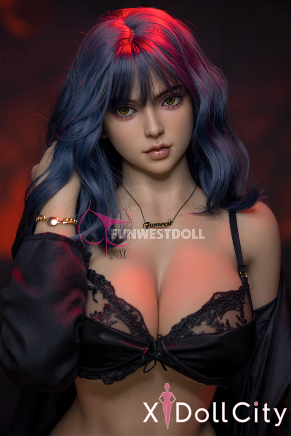 FunWest Doll Lily 157cm Gカップ #036 Natural肌 カッコイイ 凛々 魅惑の谷間 ラブドール