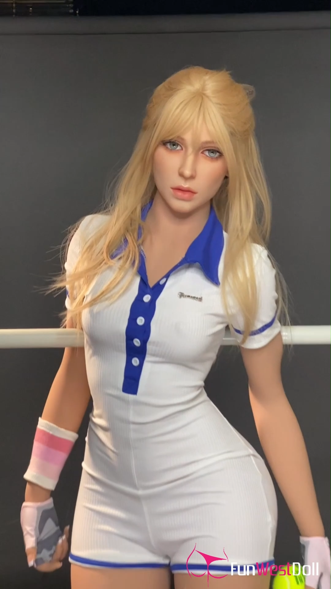 FunWest Doll Elina 157cm Cカップ #033 Natural肌 ブロンド 活発 美乳 テニスガール ラブドール