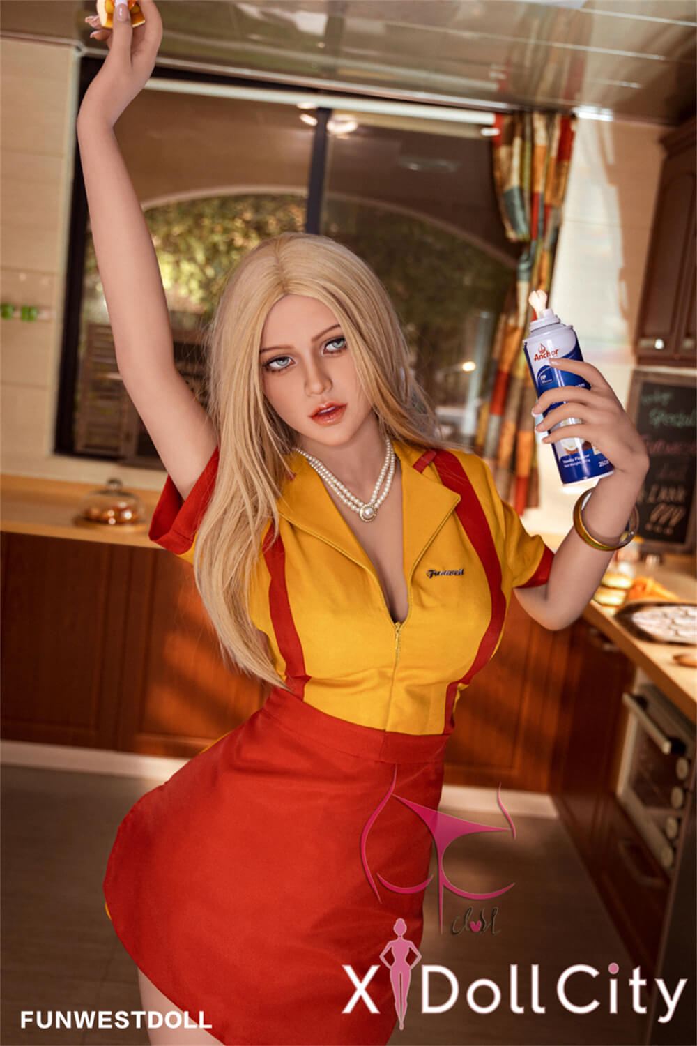 FunWest Doll Sophiemina #034 155cm Fカップ Nature肌 「2 Broke Girls」キャロライン・チャニング コスプレ系 リアルドール