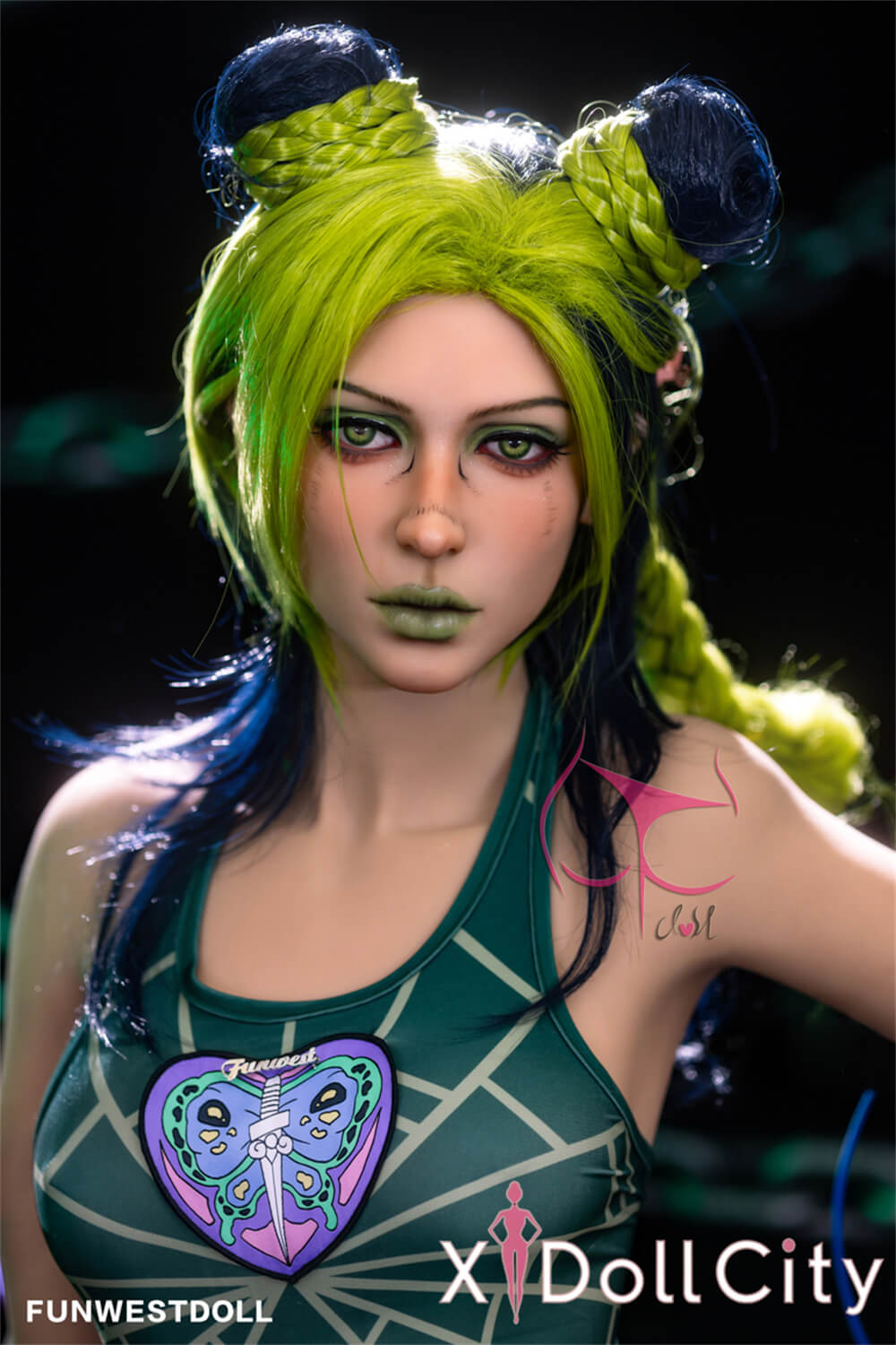 FunWest Doll Elina #033 159cm Aカップ Natural肌 JOJO石之海 徐倫インスパイア コスプレ系 カッコイイ 次元を超える ラブドール