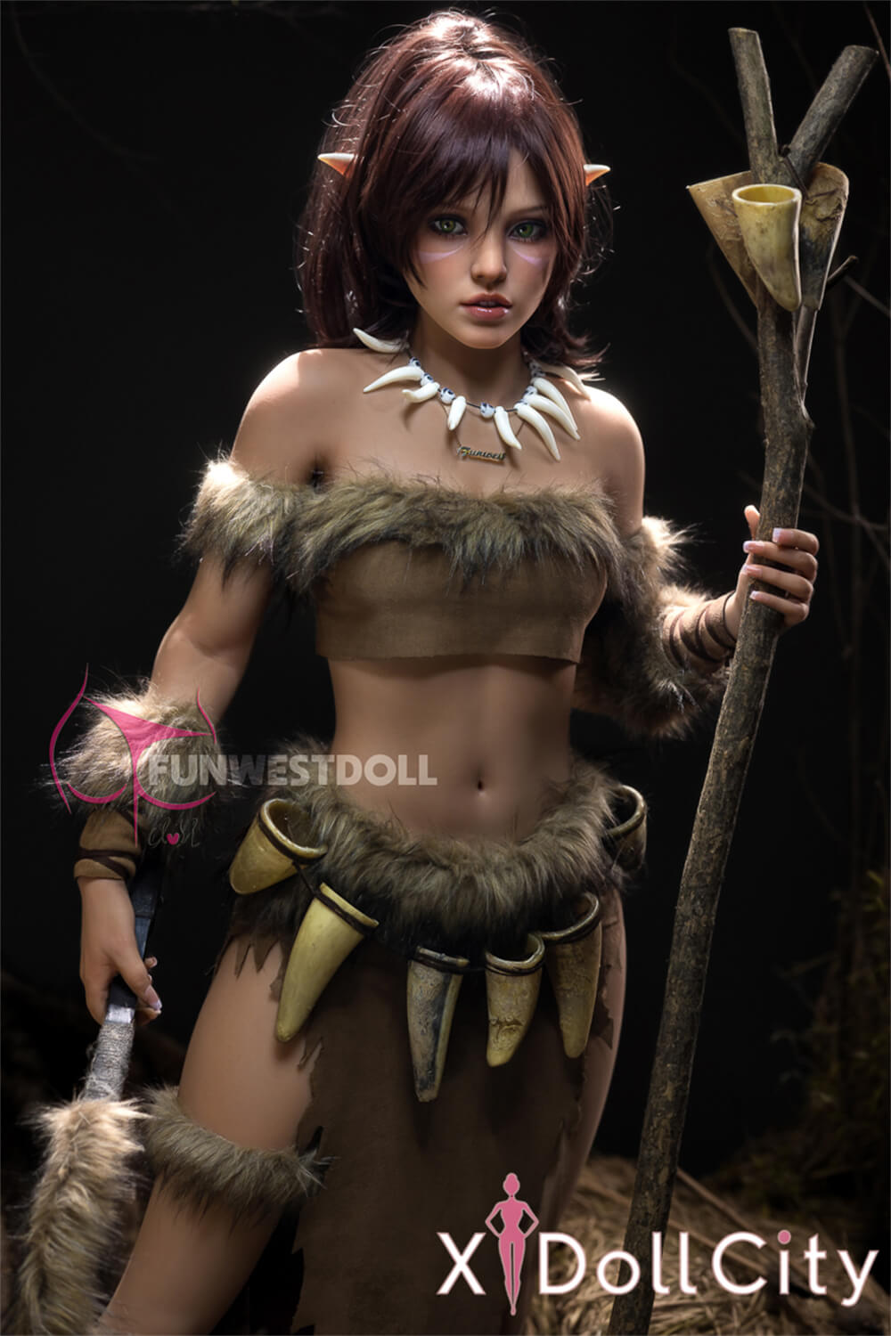 FunWest Doll Kylie #040 159cm Aカップ Natural肌 ワイルド ちっぱい ラブドール