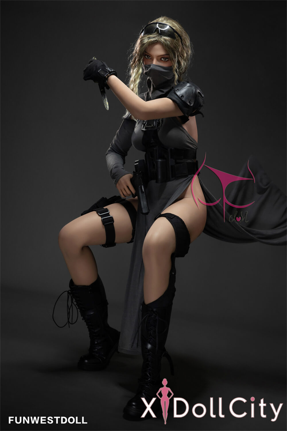 FunWest Doll Lexie #026 165cm Cカップ Natural肌 カッコイイ 忍者系ラブドール