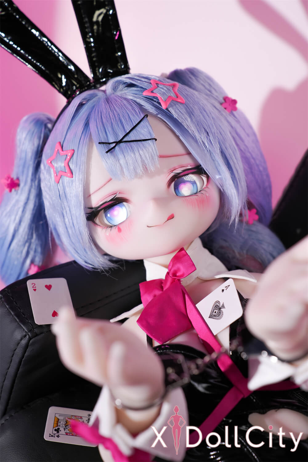 MW Girl(魔物姫) 7kg 初音兎子洞 掲載画像はレジンヘッド+シリコンボディ 肌色&眼球色&メイク&ウィッグ&衣装は宣材写真と同じ 成人スタイルラブドール アニメドール キュートガール