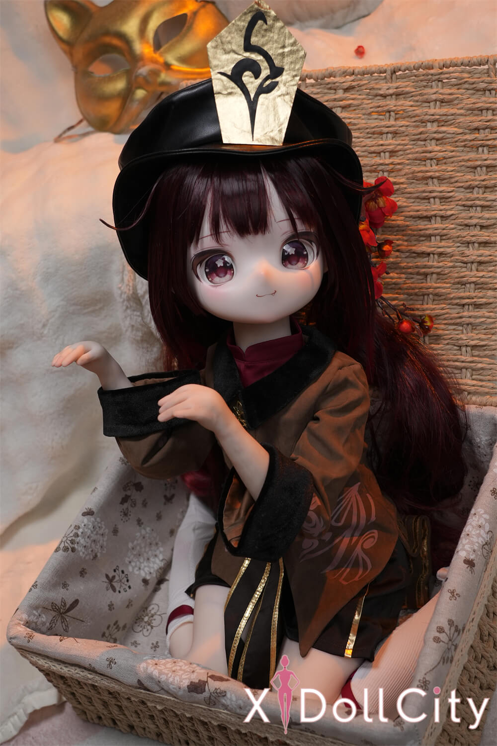 MW Girl(魔物姫)フータオ  5.2kg 掲載画像はレジンヘッド+シリコンボディ 肌色&眼球色&メイク&ウィッグ&衣装は宣材写真と同じ 成人スタイルラブドール