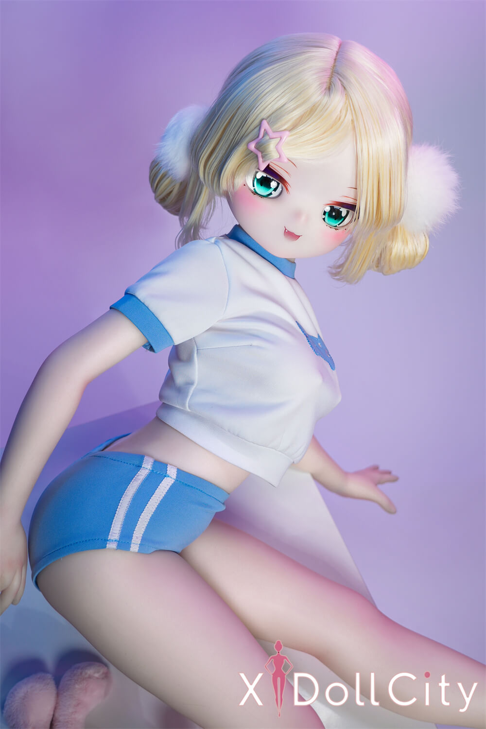 MW Girl (魔物姫)7kg 羽衣(はごろも)アニメドール 掲載画像はレジンヘッド+シリコンボディ 肌色&眼球色&メイク&ウィッグ&衣装は宣材写真と同じ 成人スタイルラブドール