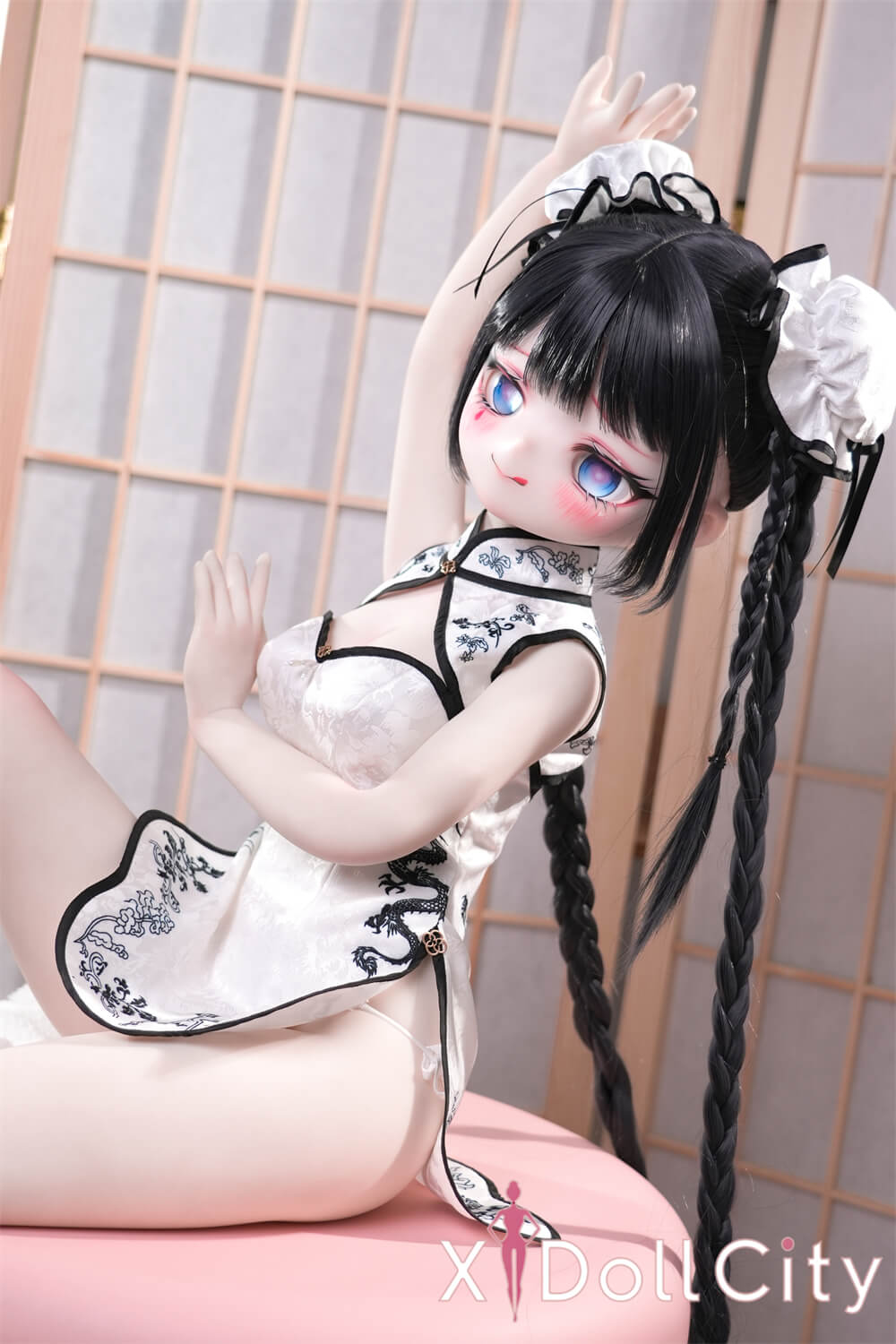 MW Girl(魔物姫) 7kg 小野春田 掲載画像はレジンヘッド+シリコンボディ 清楚系 肌色&眼球色&メイク&ウィッグ&衣装は宣材写真と同じ 成人スタイルラブドール アニメドール