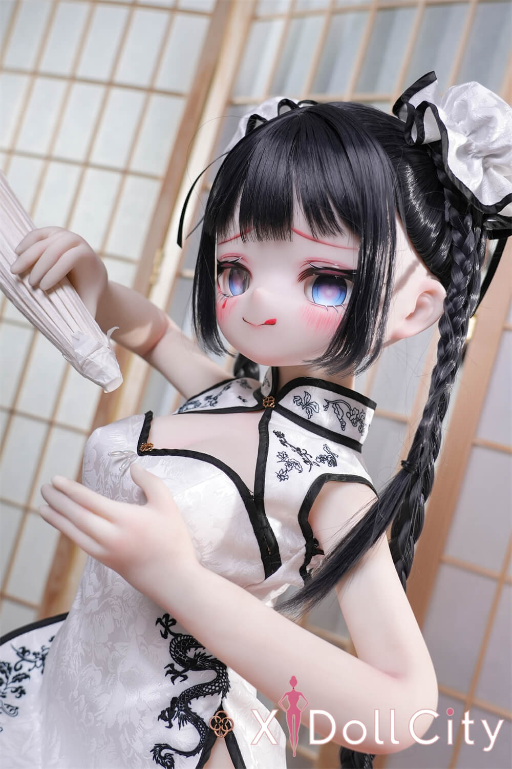 MW Girl(魔物姫) 7kg 小野春田 掲載画像はレジンヘッド+シリコンボディ 清楚系 肌色&眼球色&メイク&ウィッグ&衣装は宣材写真と同じ 成人スタイルラブドール アニメドール