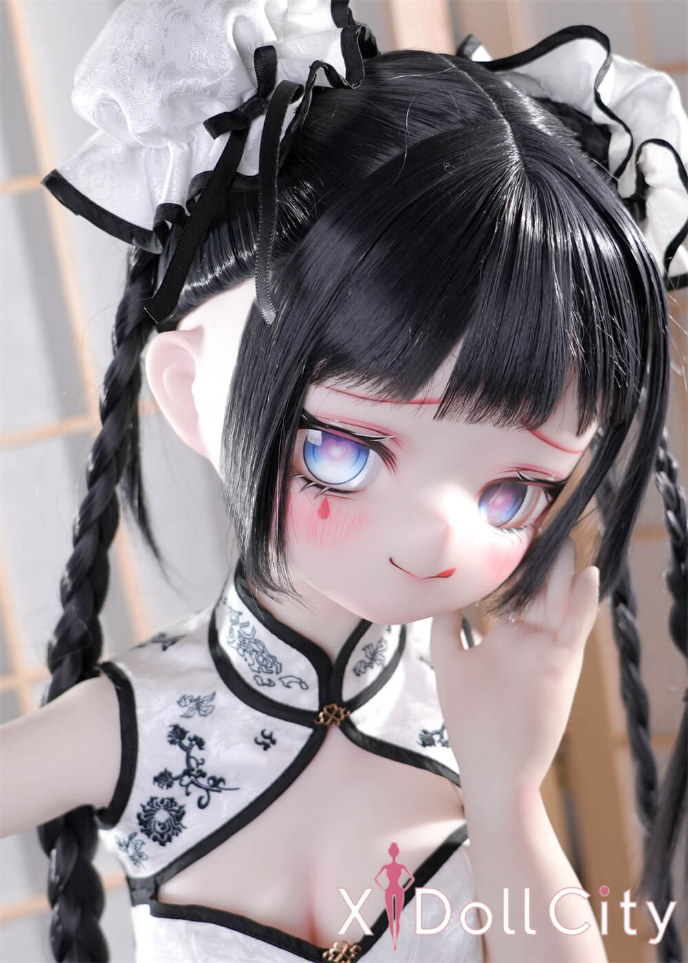 MW Girl(魔物姫) 7kg 小野春田 掲載画像はレジンヘッド+シリコンボディ 清楚系 肌色&眼球色&メイク&ウィッグ&衣装は宣材写真と同じ 成人スタイルラブドール アニメドール