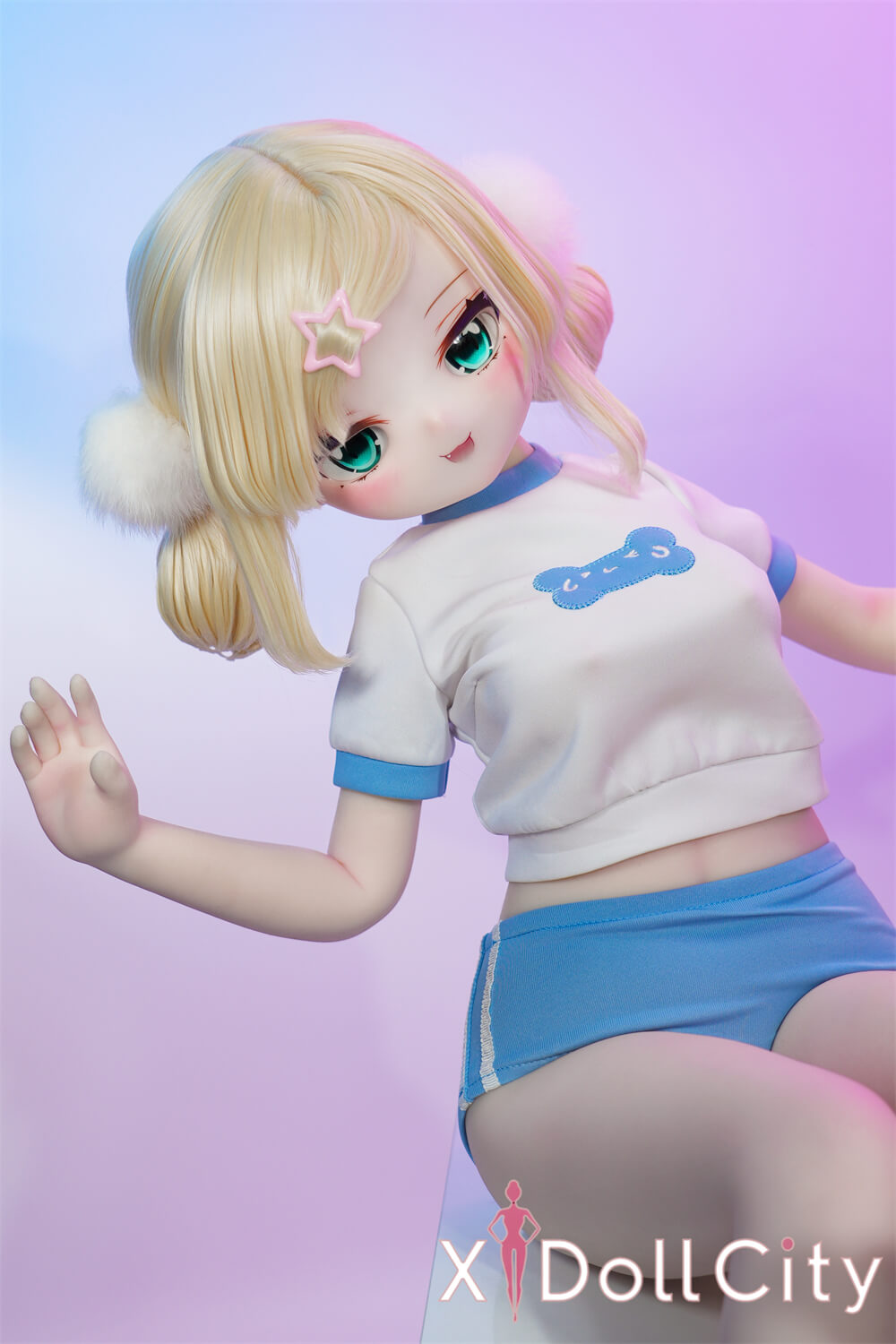 MW Girl (魔物姫)7kg 羽衣(はごろも)アニメドール 掲載画像はレジンヘッド+シリコンボディ 肌色&眼球色&メイク&ウィッグ&衣装は宣材写真と同じ 成人スタイルラブドール