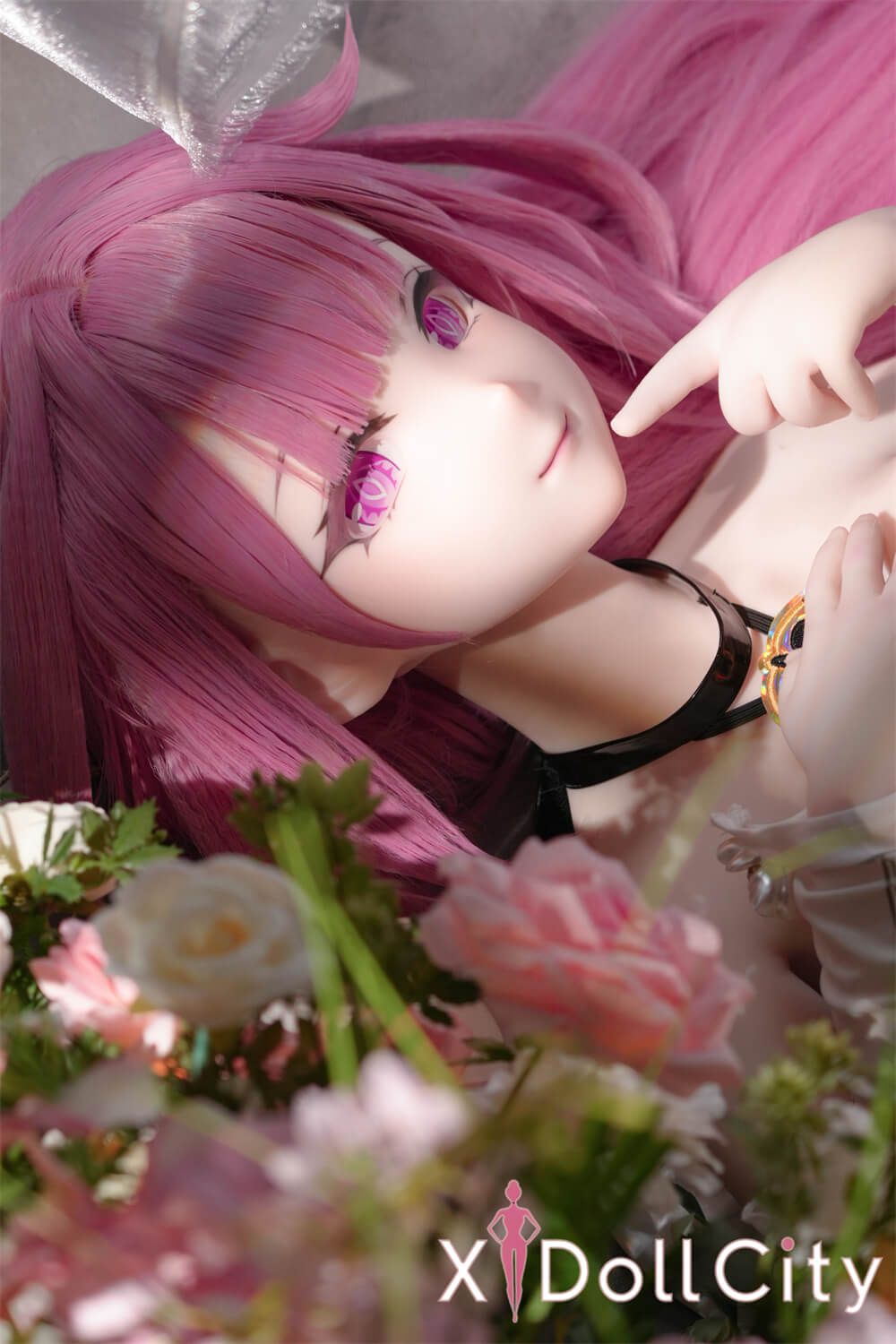 MW Girl(魔物姫) 愛莉 22.5kg 巨乳 6kg 掲載画像はシリコンヘッド+TPEボディ 肌色&眼球色&メイク&ウィッグ&衣装は宣材写真と同じ 成人スタイルラブドール