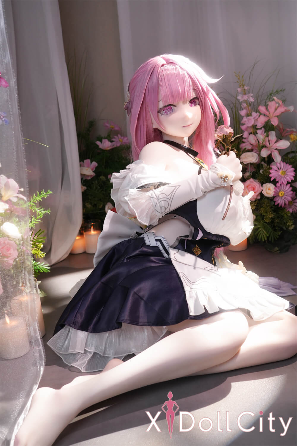 MW Girl(魔物姫) 愛莉 22.5kg 巨乳 6kg 掲載画像はシリコンヘッド+TPEボディ 肌色&眼球色&メイク&ウィッグ&衣装は宣材写真と同じ 成人スタイルラブドール