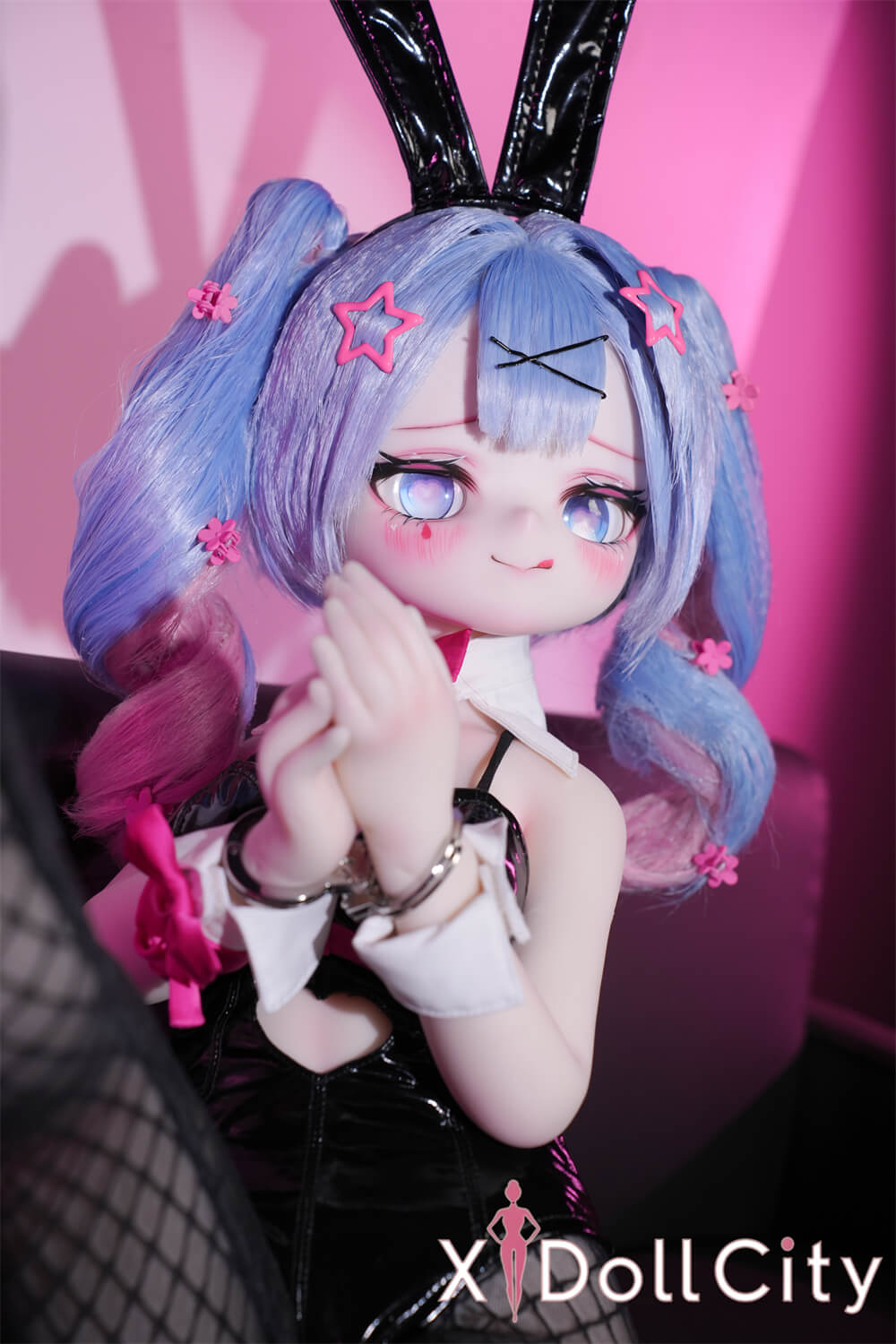 MW Girl(魔物姫) 7kg 初音兎子洞 掲載画像はレジンヘッド+シリコンボディ 肌色&眼球色&メイク&ウィッグ&衣装は宣材写真と同じ 成人スタイルラブドール アニメドール キュートガール