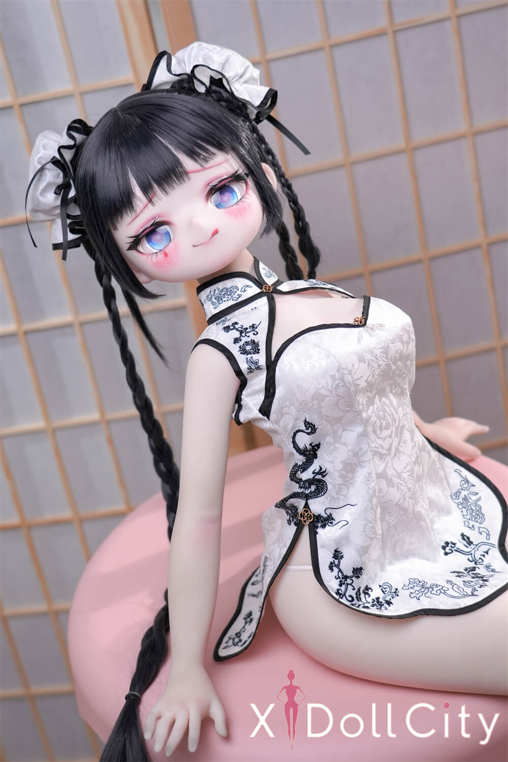 MW Girl(魔物姫) 7kg 小野春田 掲載画像はレジンヘッド+シリコンボディ 清楚系 肌色&眼球色&メイク&ウィッグ&衣装は宣材写真と同じ 成人スタイルラブドール アニメドール