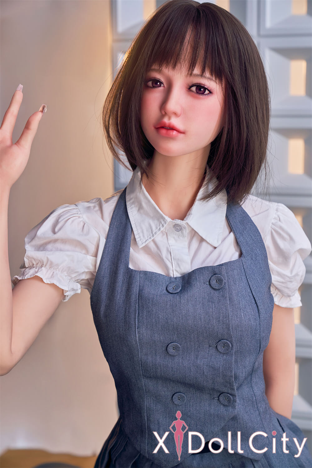 Sangedoll 梦瑶 #26 新158cm Dカップ 顎機能追加可 フルシリコン 楚々 等身大 ラブドール