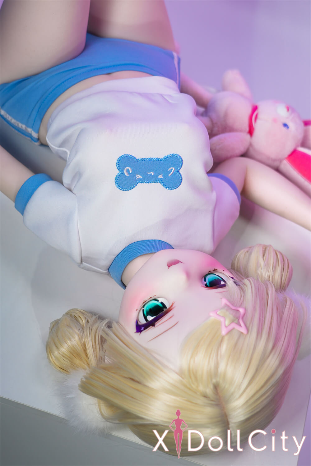 MW Girl (魔物姫)7kg 羽衣(はごろも)アニメドール 掲載画像はレジンヘッド+シリコンボディ 肌色&眼球色&メイク&ウィッグ&衣装は宣材写真と同じ 成人スタイルラブドール