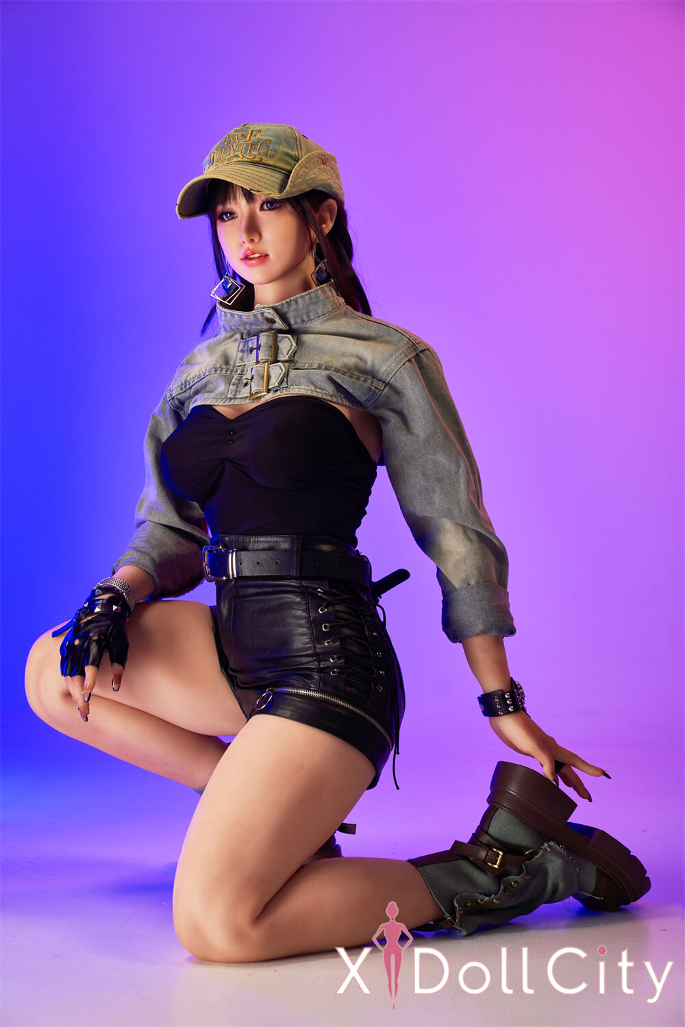 Sangedoll 彩月 #41 158cm Eカップ 顎機能追加可 フルシリコン リアルな肌質感付き かっこいい 美人 ラブドール