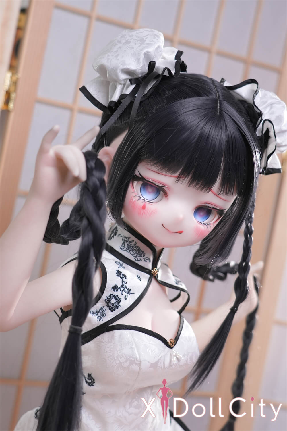 MW Girl(魔物姫) 7kg 小野春田 掲載画像はレジンヘッド+シリコンボディ 清楚系 肌色&眼球色&メイク&ウィッグ&衣装は宣材写真と同じ 成人スタイルラブドール アニメドール