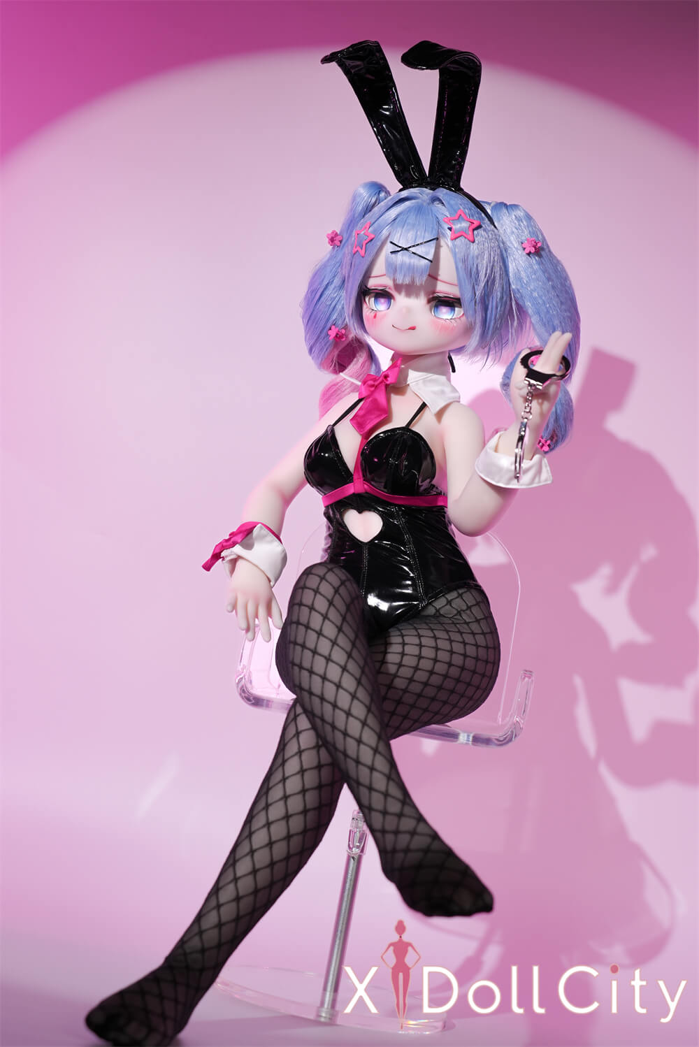 MW Girl(魔物姫) 7kg 初音兎子洞 掲載画像はレジンヘッド+シリコンボディ 肌色&眼球色&メイク&ウィッグ&衣装は宣材写真と同じ 成人スタイルラブドール アニメドール キュートガール