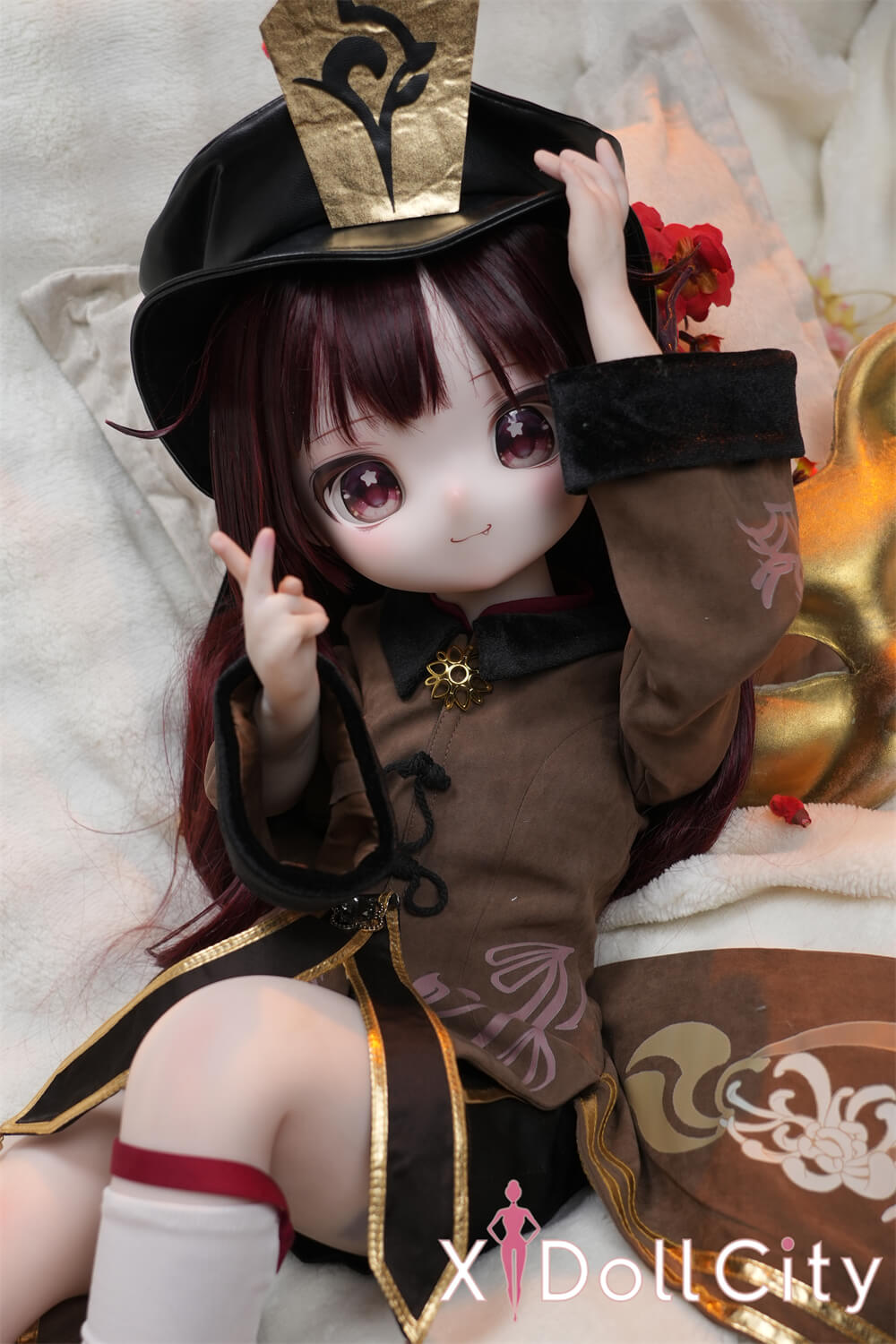 MW Girl(魔物姫)フータオ  5.2kg 掲載画像はレジンヘッド+シリコンボディ 肌色&眼球色&メイク&ウィッグ&衣装は宣材写真と同じ 成人スタイルラブドール