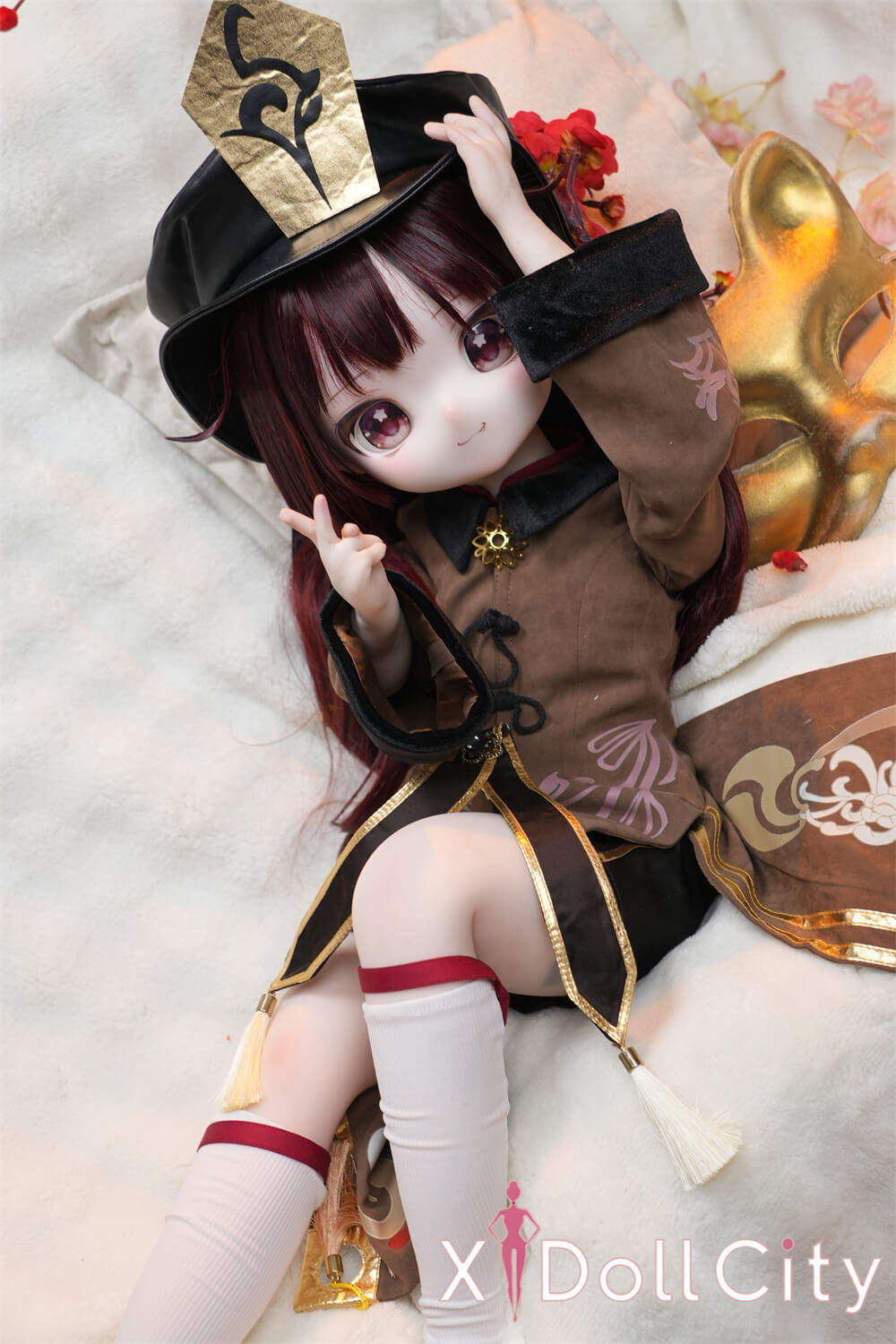 MW Girl(魔物姫)フータオ  5.2kg 掲載画像はレジンヘッド+シリコンボディ 肌色&眼球色&メイク&ウィッグ&衣装は宣材写真と同じ 成人スタイルラブドール