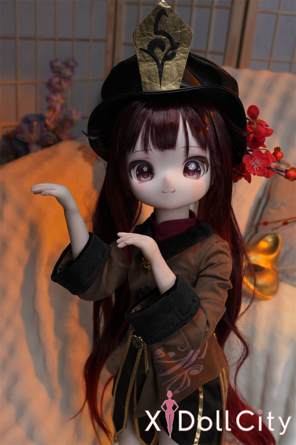 MW Girl(魔物姫)フータオ  5.2kg 掲載画像はレジンヘッド+シリコンボディ 肌色&眼球色&メイク&ウィッグ&衣装は宣材写真と同じ 成人スタイルラブドール