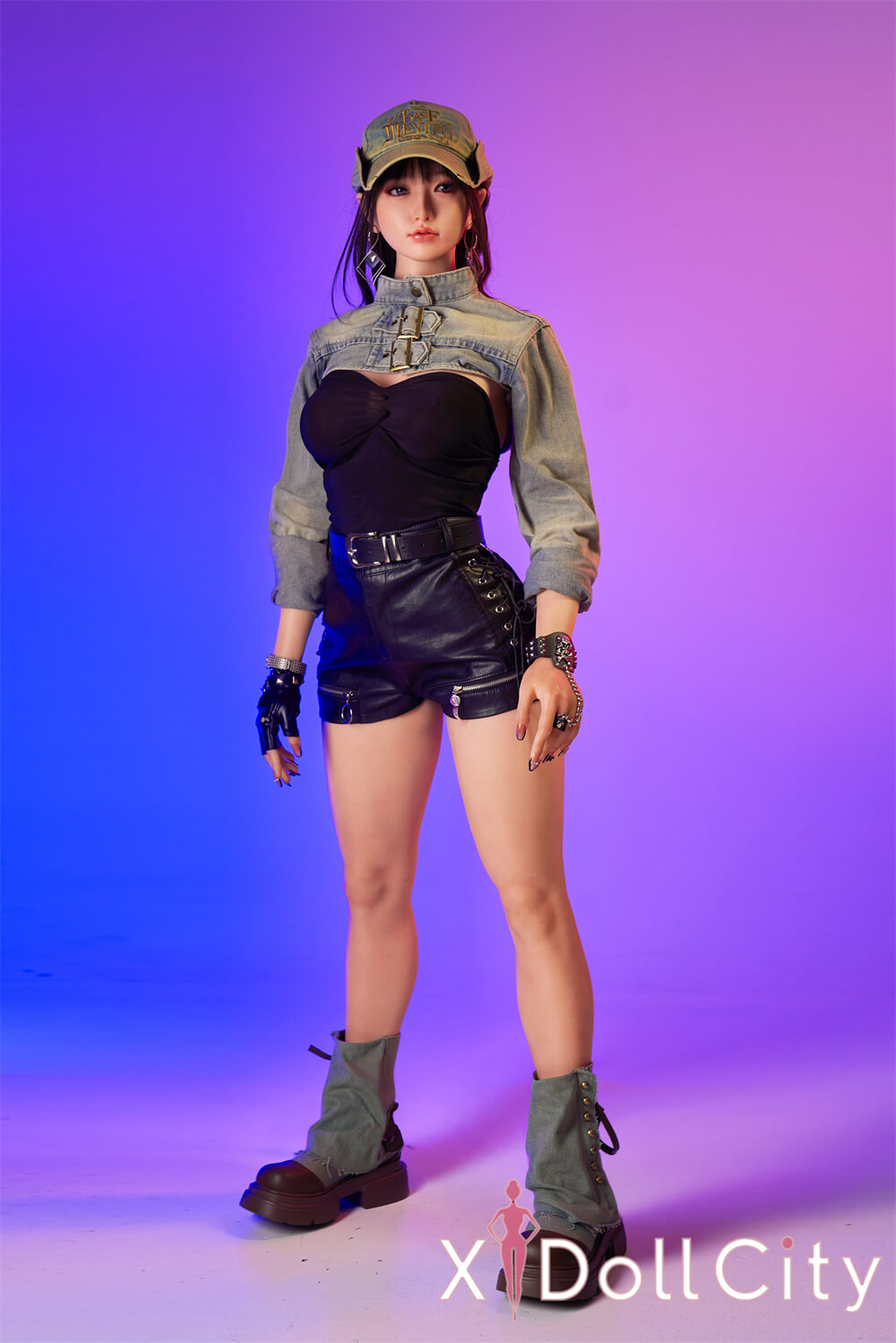 Sangedoll 彩月 #41 158cm Eカップ 顎機能追加可 フルシリコン リアルな肌質感付き かっこいい 美人 ラブドール