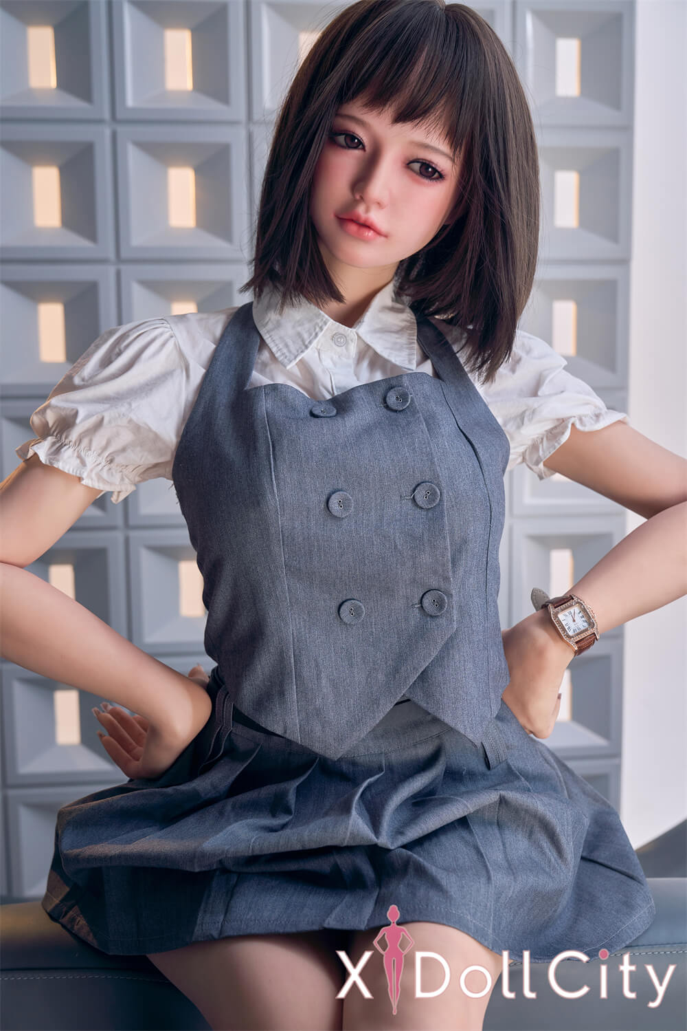 Sangedoll 梦瑶 #26 新158cm Dカップ 顎機能追加可 フルシリコン 楚々 等身大 ラブドール