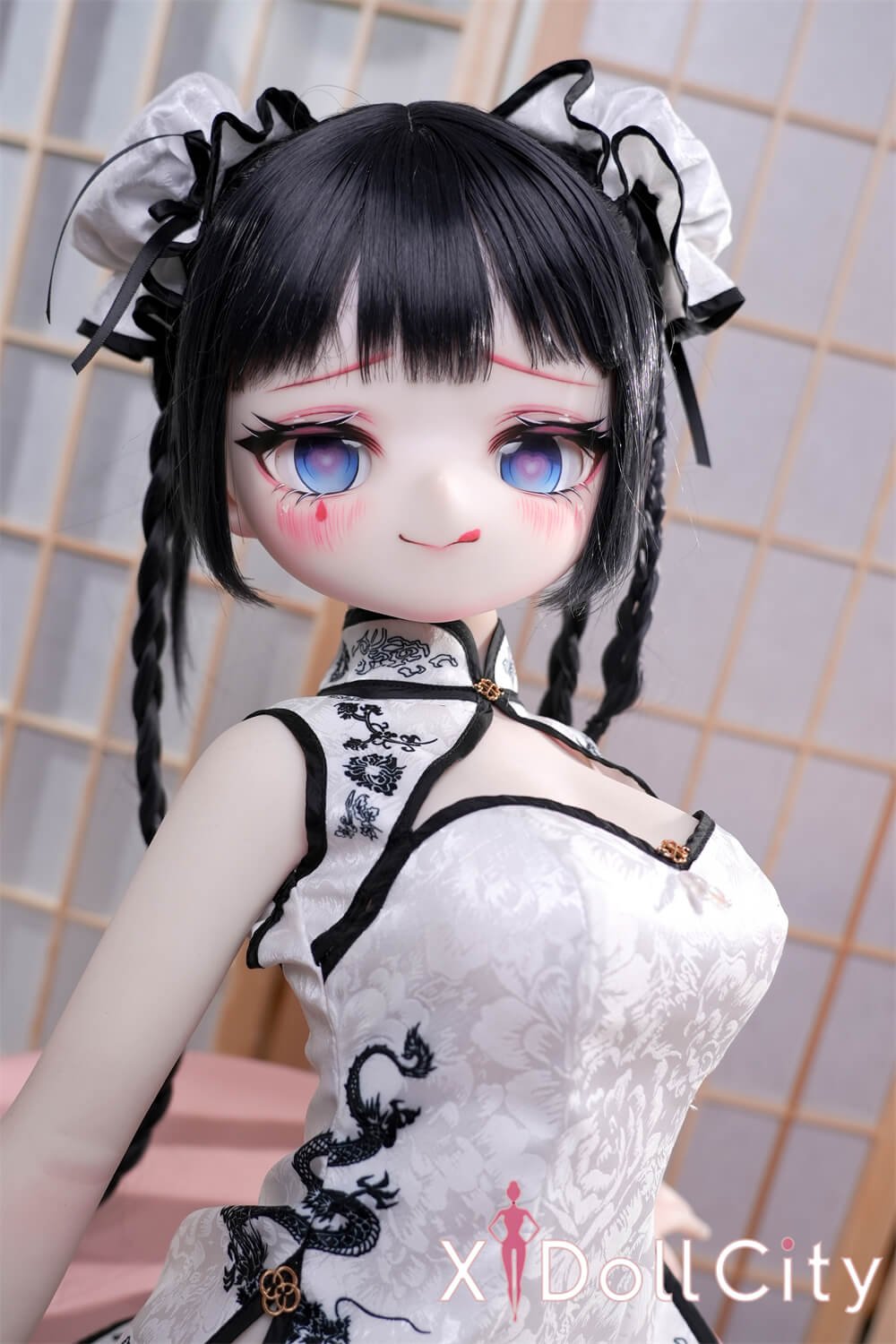 MW Girl(魔物姫) 7kg 小野春田 掲載画像はレジンヘッド+シリコンボディ 清楚系 肌色&眼球色&メイク&ウィッグ&衣装は宣材写真と同じ 成人スタイルラブドール アニメドール