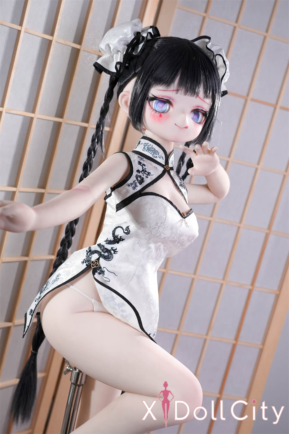 MW Girl(魔物姫) 7kg 小野春田 掲載画像はレジンヘッド+シリコンボディ 清楚系 肌色&眼球色&メイク&ウィッグ&衣装は宣材写真と同じ 成人スタイルラブドール アニメドール