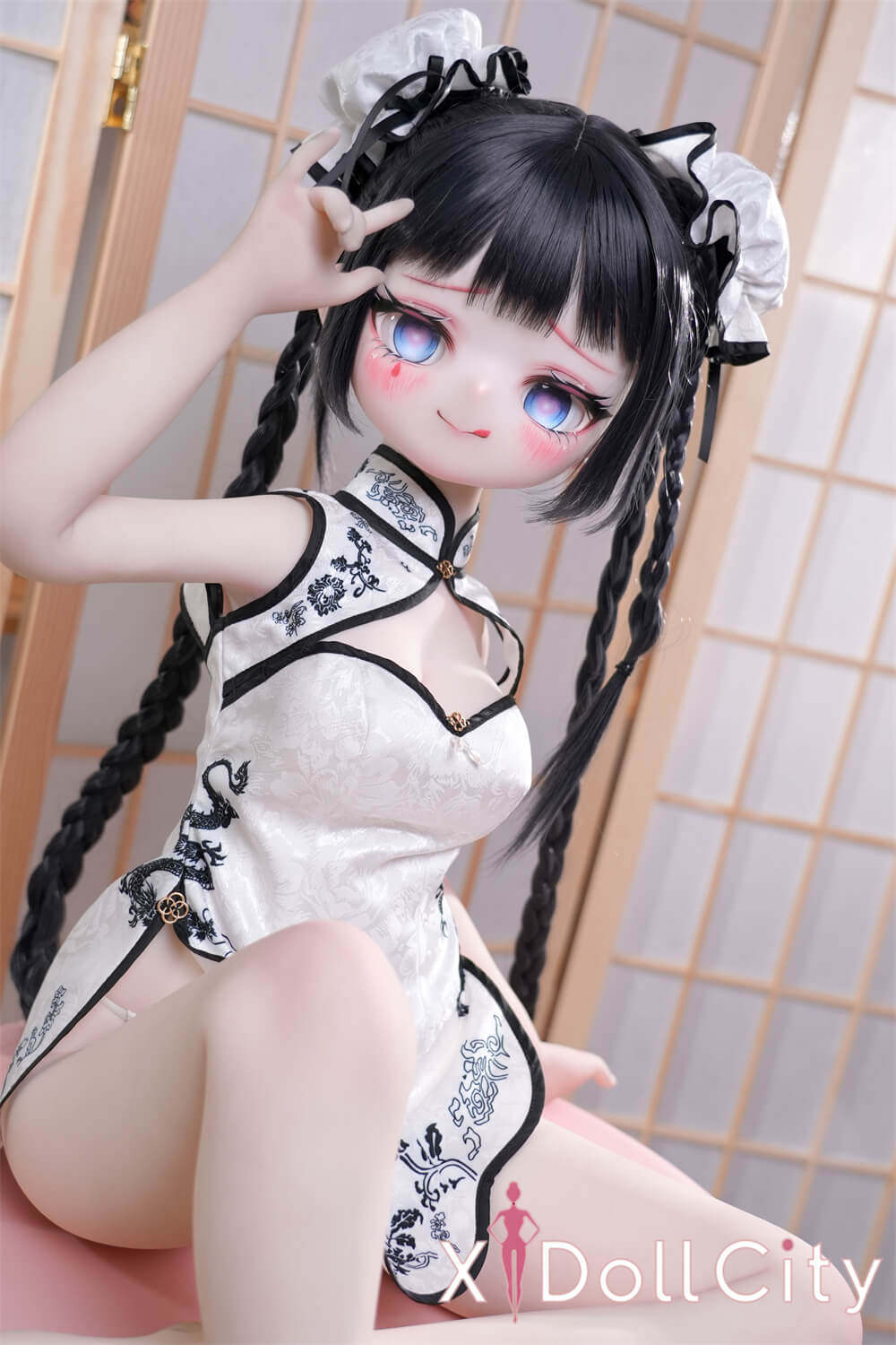 MW Girl(魔物姫) 7kg 小野春田 掲載画像はレジンヘッド+シリコンボディ 清楚系 肌色&眼球色&メイク&ウィッグ&衣装は宣材写真と同じ 成人スタイルラブドール アニメドール