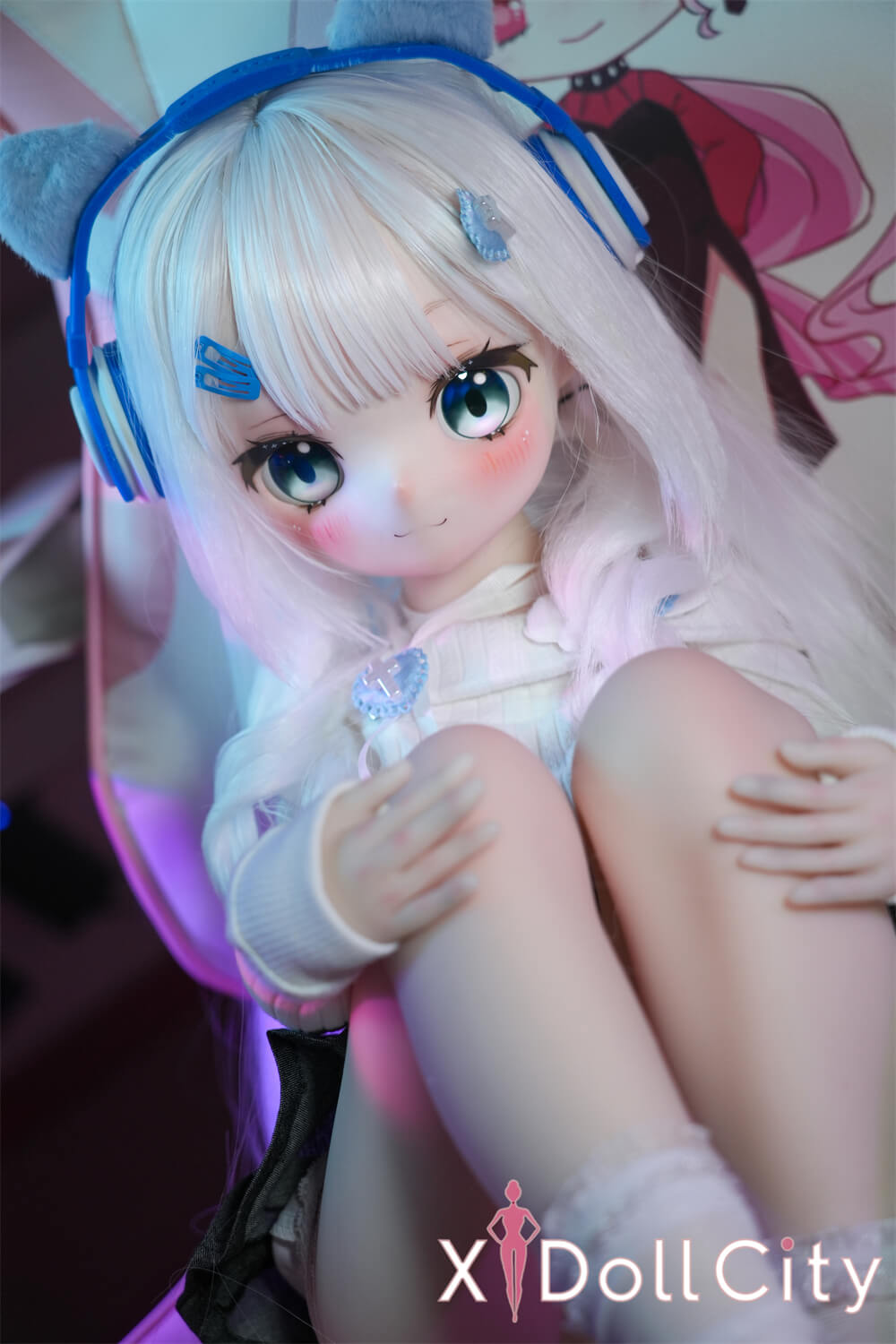 MW Girl (魔物姫)  6.6kg 天使萌ヘッド ふんわり系フィギュア 掲載画像はレジンヘッド+シリコンボディ 肌色&眼球色&メイク&ウィッグ&衣装は宣材写真と同じ 成人スタイルラブドール ai機能追加可