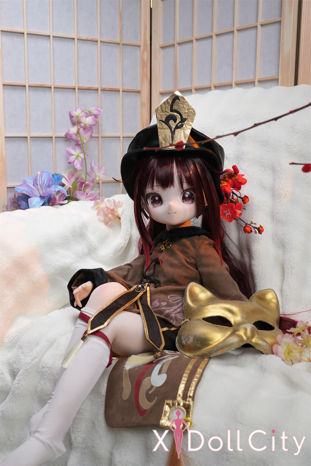 MW Girl(魔物姫)フータオ  5.2kg 掲載画像はレジンヘッド+シリコンボディ 肌色&眼球色&メイク&ウィッグ&衣装は宣材写真と同じ 成人スタイルラブドール
