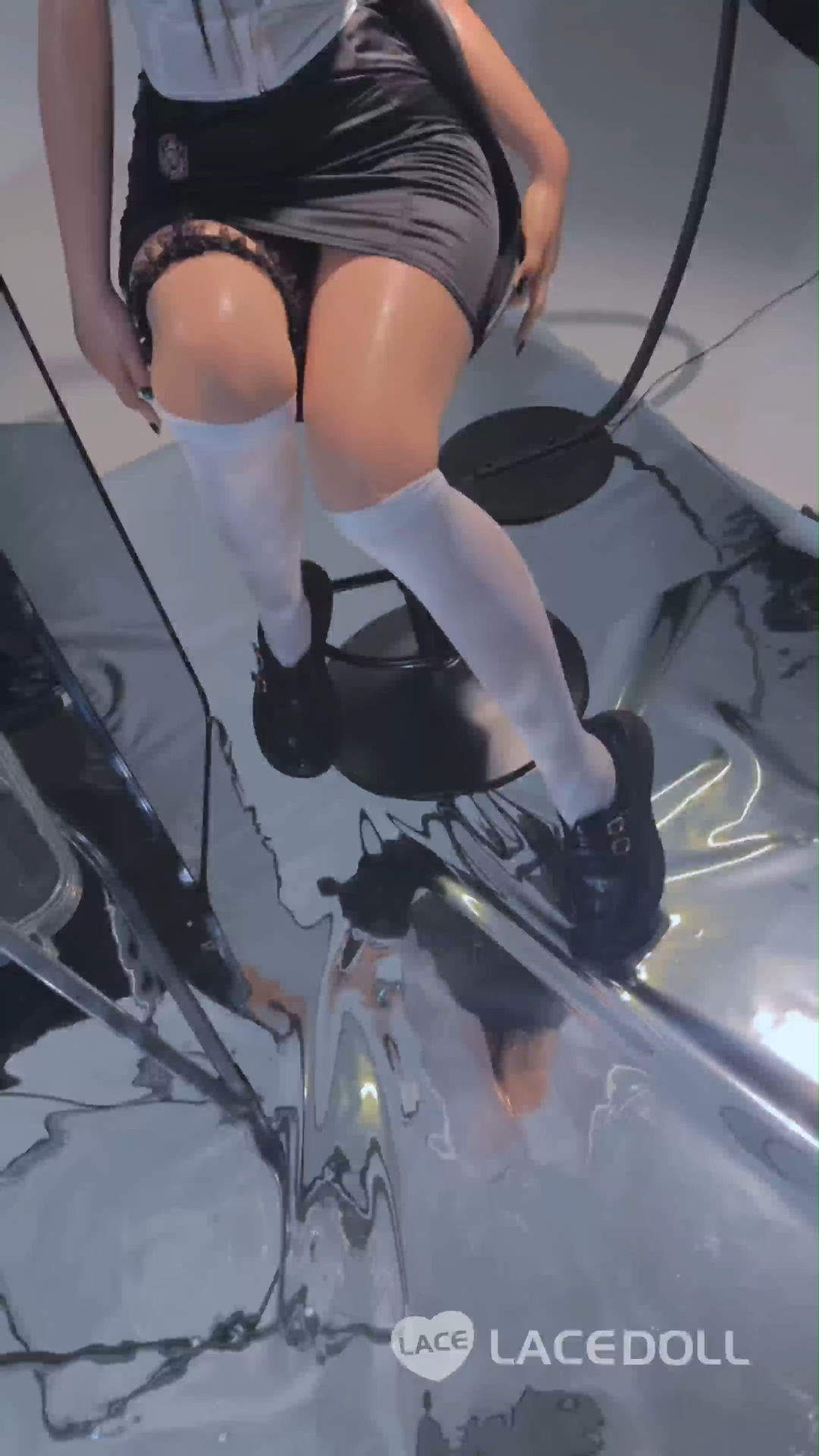 Lacedoll 晚冰 168cm Dカップ フルシリコン ボディ選択可 富江風 ゴシック美女 ラブドール