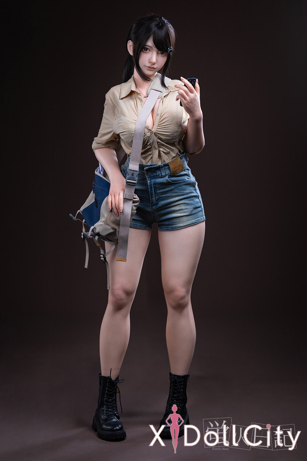 蛍火日記 164cm Gカップ 蓮（Lian）都会系女子 口開閉機能付き 超リアル塗装加工あり フルシリコン製ラブドール