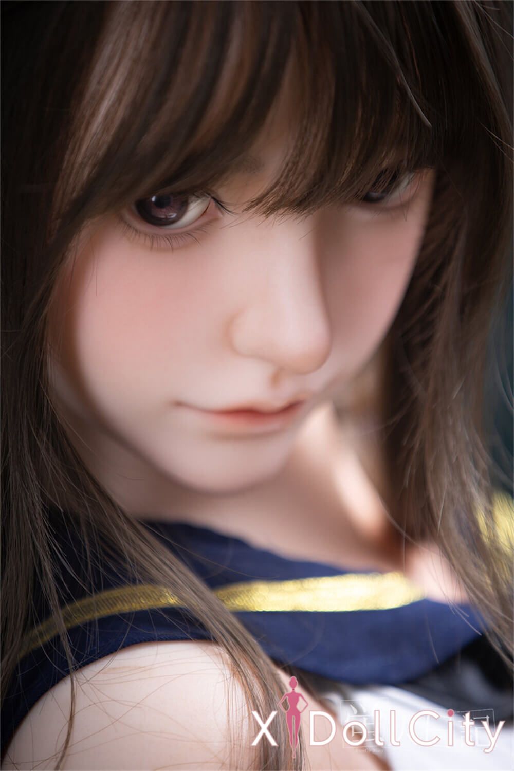 蛍火日記 162cm Bカップ 蓮(Lian)制服美少女 口開閉機能付き 超リアル塗装加工あり フルシリコン製ラブドール