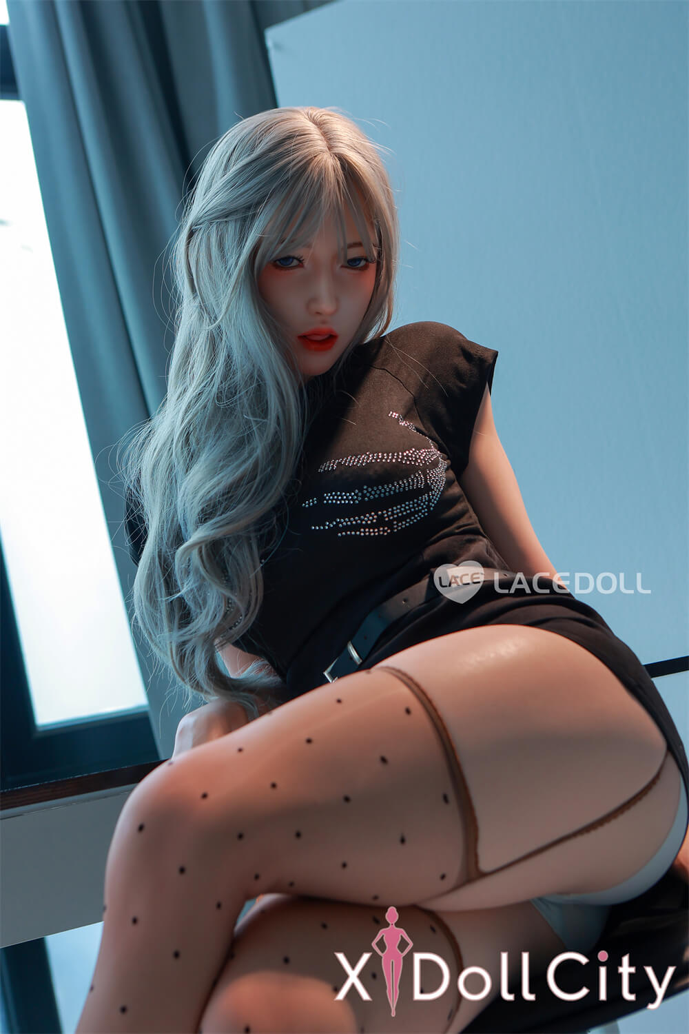 Lacedoll 黎霜 167cm Dカップ フルシリコン ボディ選択可 清純×誘惑 銀髪美少女 ラブドール