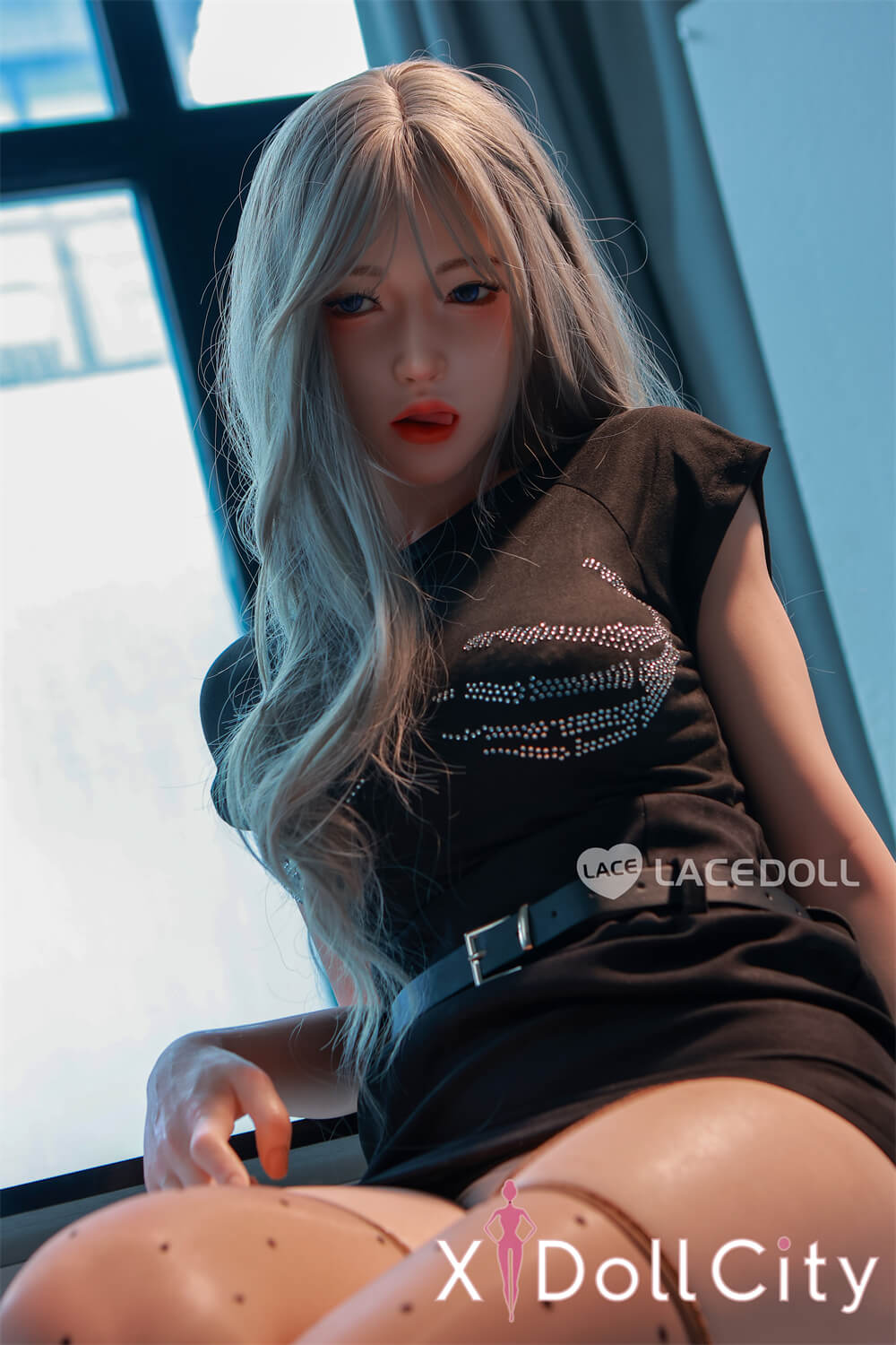 Lacedoll 黎霜 167cm Dカップ フルシリコン ボディ選択可 清純×誘惑 銀髪美少女 ラブドール