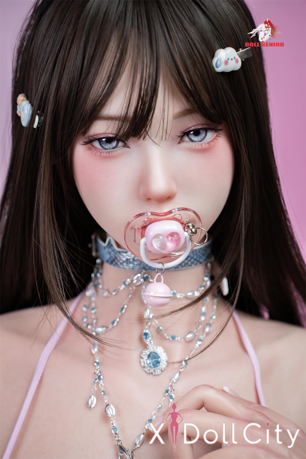 Doll Senior 凛纱(Linsha) 170cm Gカップ リアルな肌質感付き ノーマル肌 フルシリコン 顎機能付き 魅惑の谷間 バニーガール 美人 ラブドール 新品