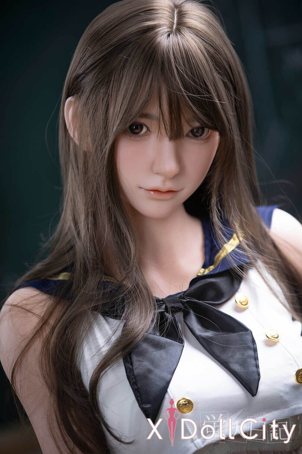 蛍火日記 162cm Bカップ 蓮(Lian)制服美少女 口開閉機能付き 超リアル塗装加工あり フルシリコン製ラブドール