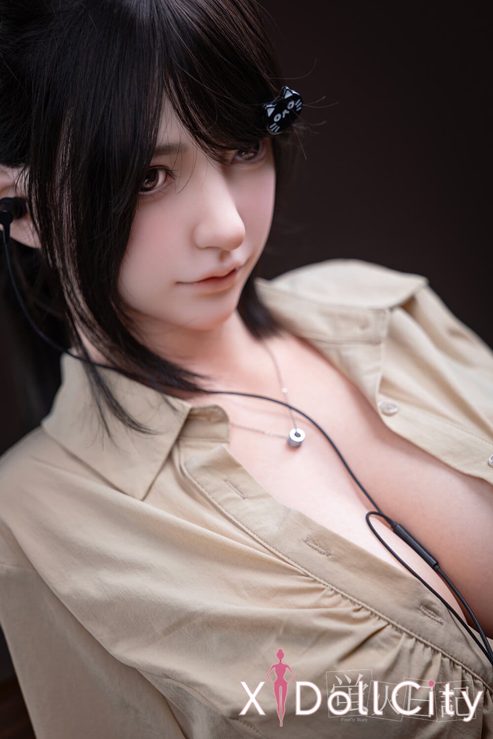 蛍火日記 164cm Gカップ 蓮（Lian）都会系女子 口開閉機能付き 超リアル塗装加工あり フルシリコン製ラブドール