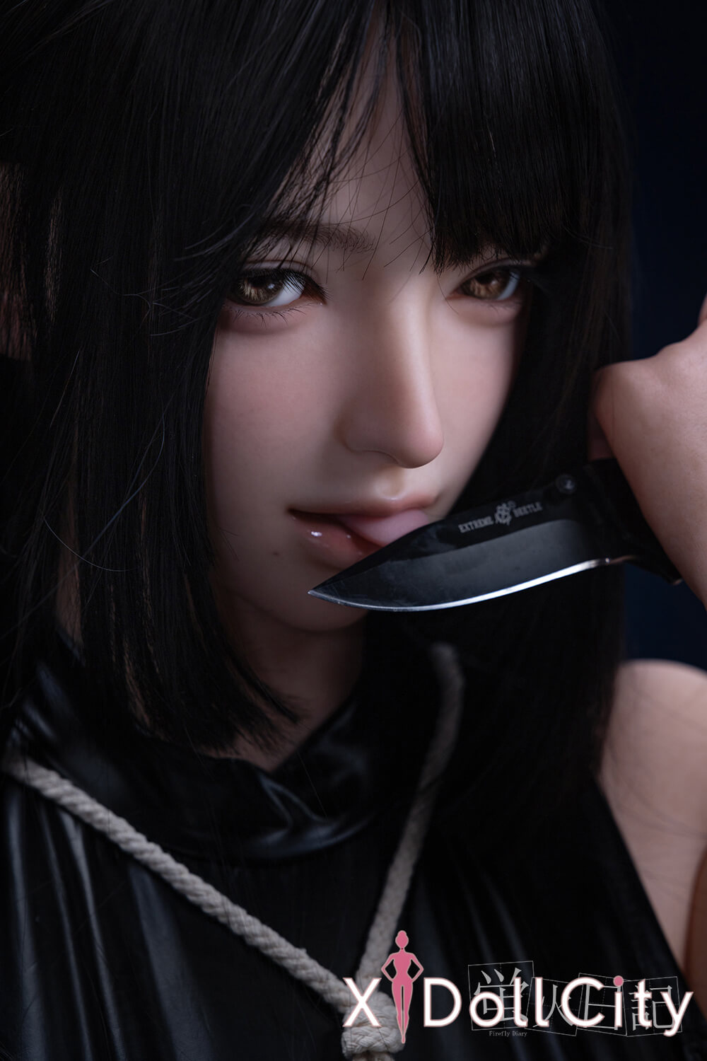 蛍火日記 162cm Bカップ 玲珑(Linglong)女王様風 ミステリアス 口開閉機能付き 超リアル塗装加工あり フルシリコン製ラブドール