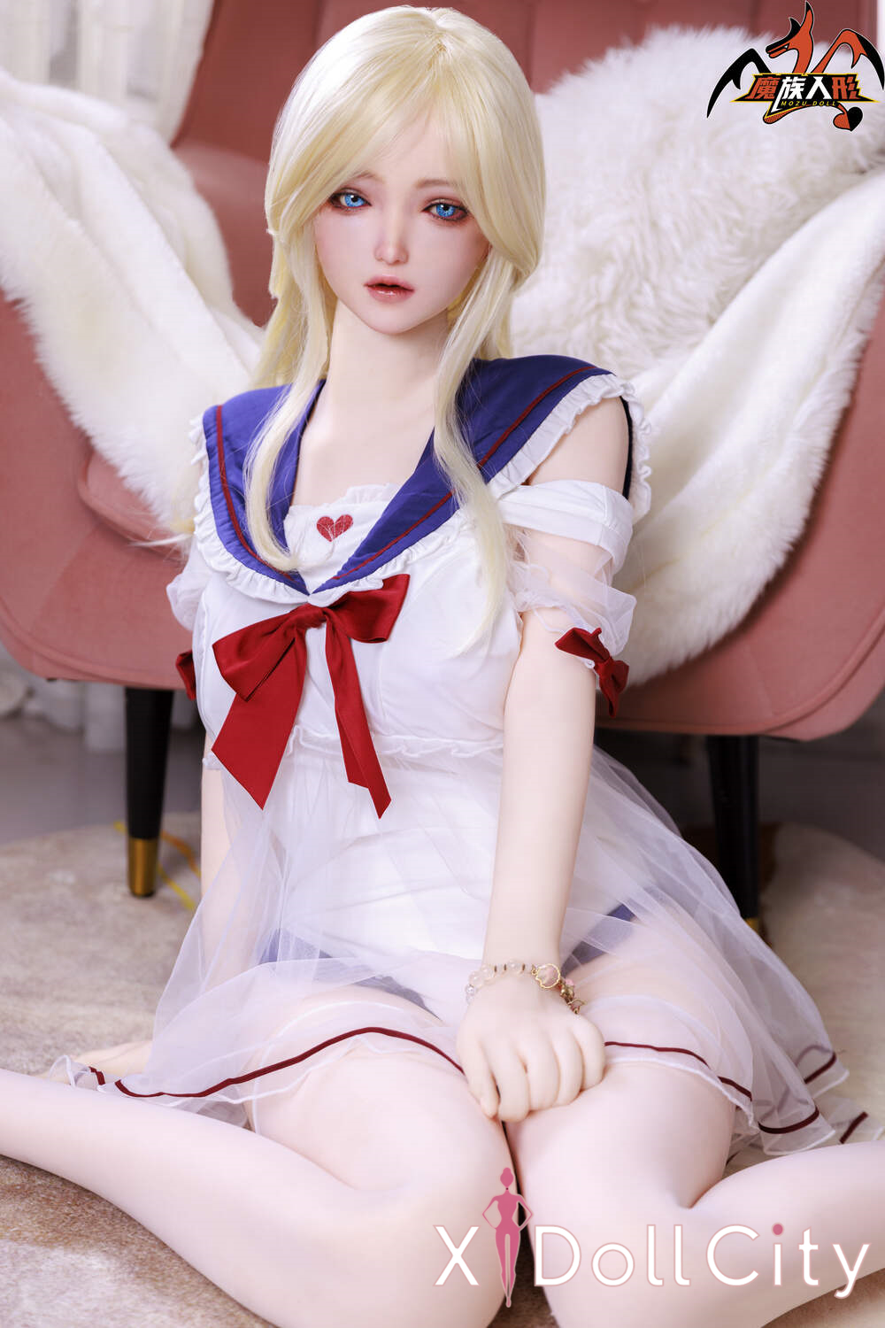 MOZU Doll 薇薇安 163cm 清楚で愛らしい セクシー シリコンヘッド+TPEボディ ラブドール巨乳