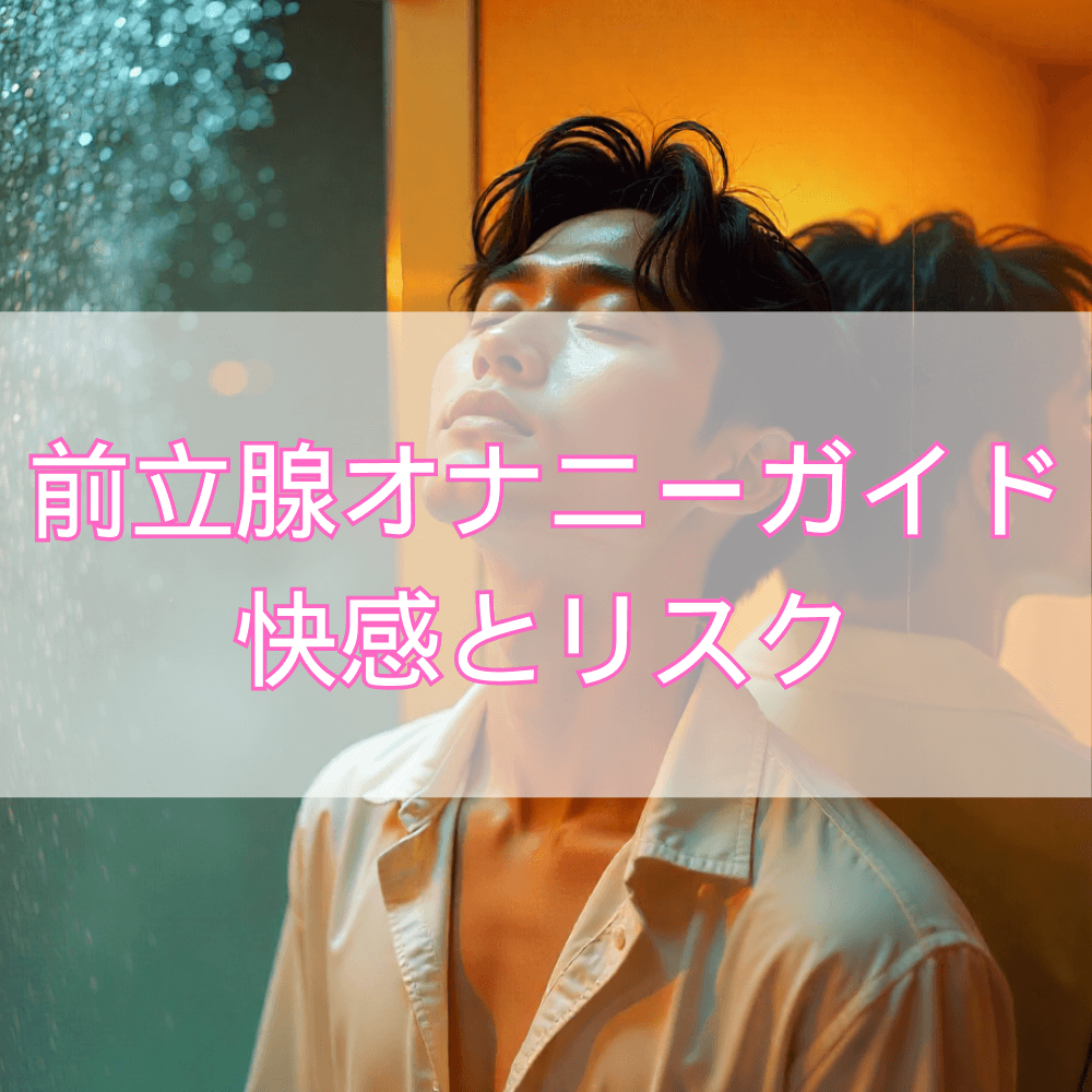 前立腺オナニー完全ガイド――快感の真実と医学的リスク