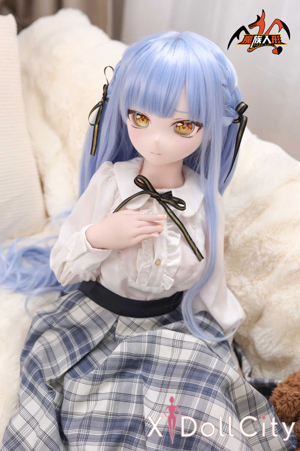 MOZU Doll 小翔 成人スタイルラブドール 可愛い ビニールヘッド＋TPEボディ ラブドール貧乳