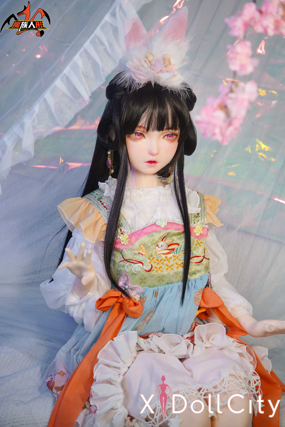 MOZU Doll 瑶儿 成人スタイルラブドール 可憐でリアルな癒し系 シリコンヘッド+TPEボディ ラブドール良乳